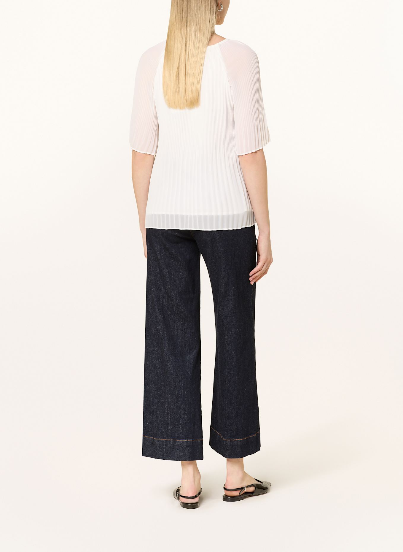 s.Oliver BLACK LABEL Blusenshirt: WEISS