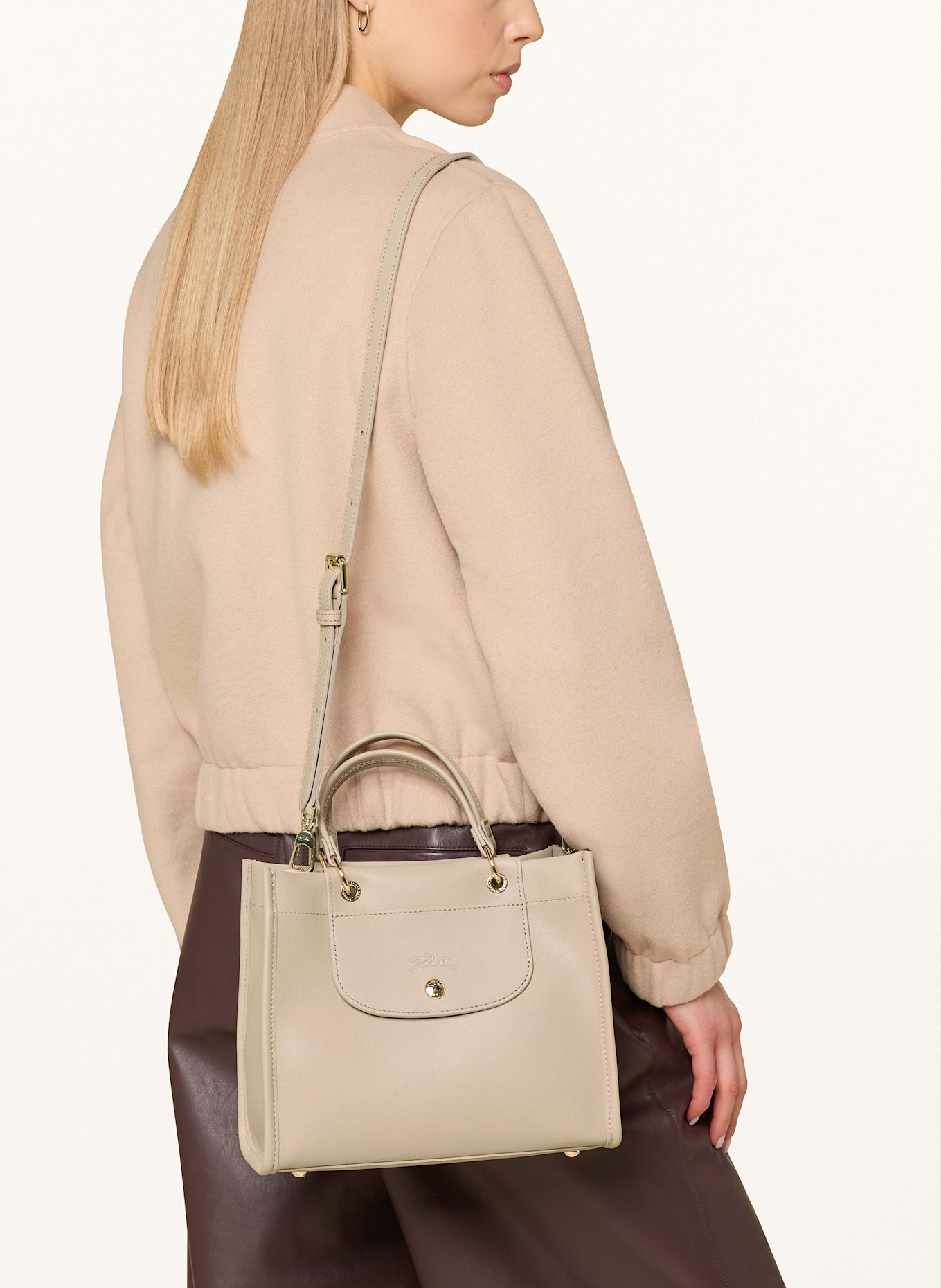 LONGCHAMP Handtasche CABAS SMALL: TAUPE