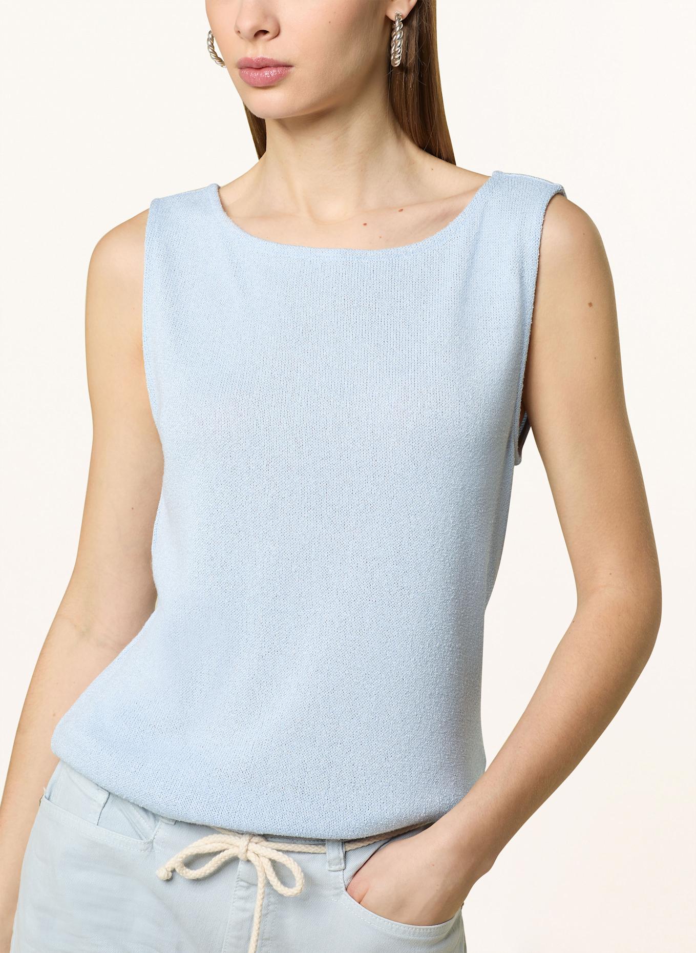 OPUS Stricktop ILONKI: HELLBLAU