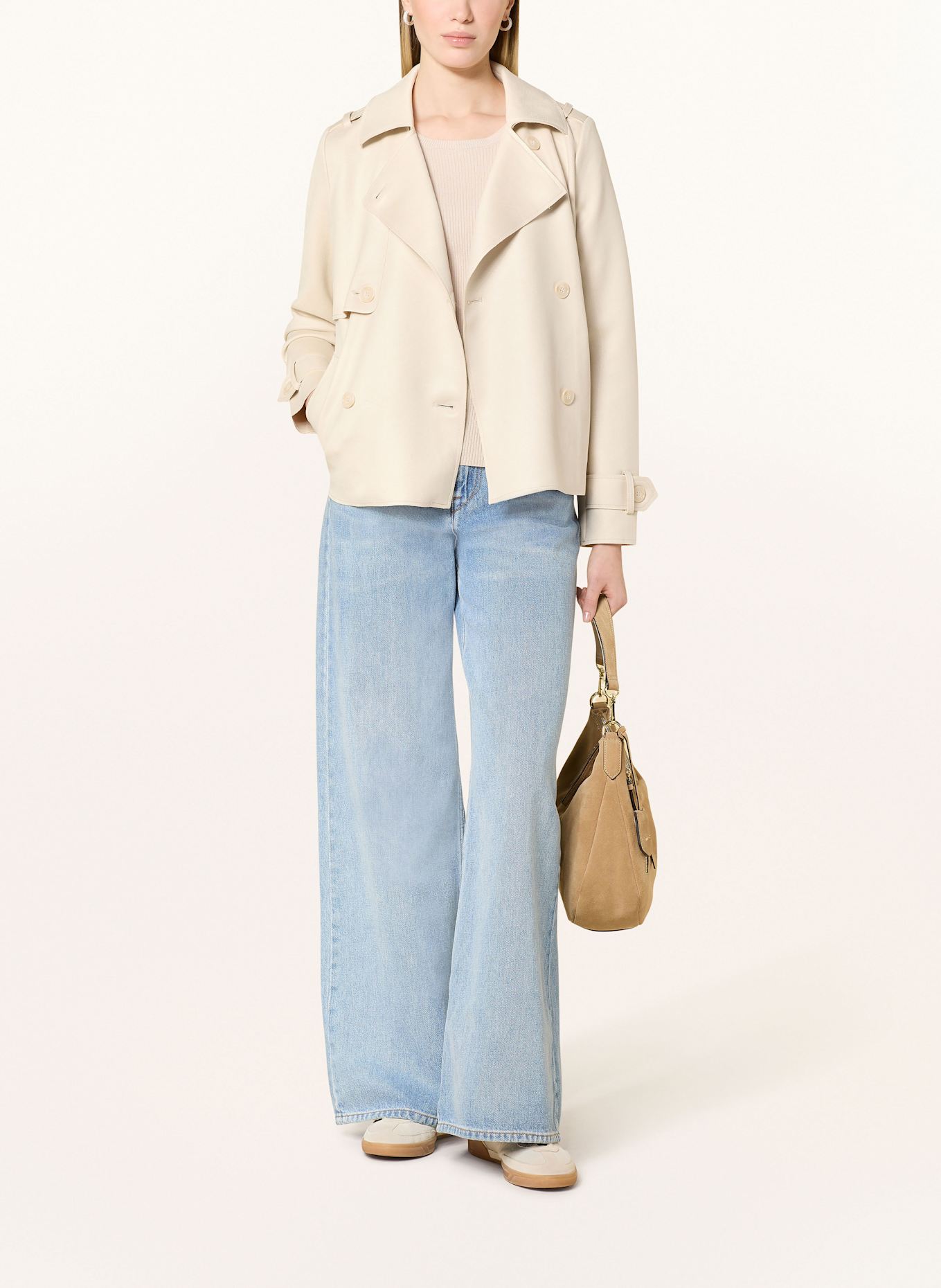 CARTOON Trench-Jacke: ECRU