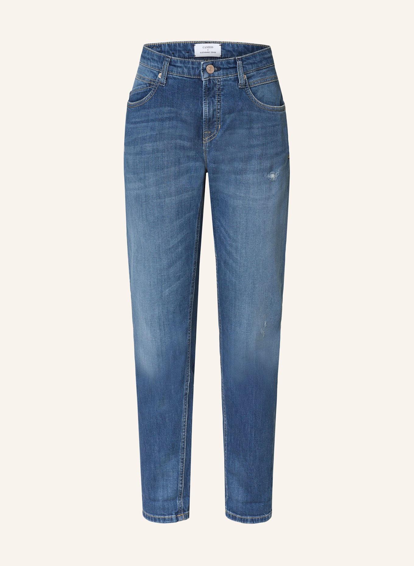 CAMBIO Boyfriend jeans KERRY: 5166 eco dark destroyed