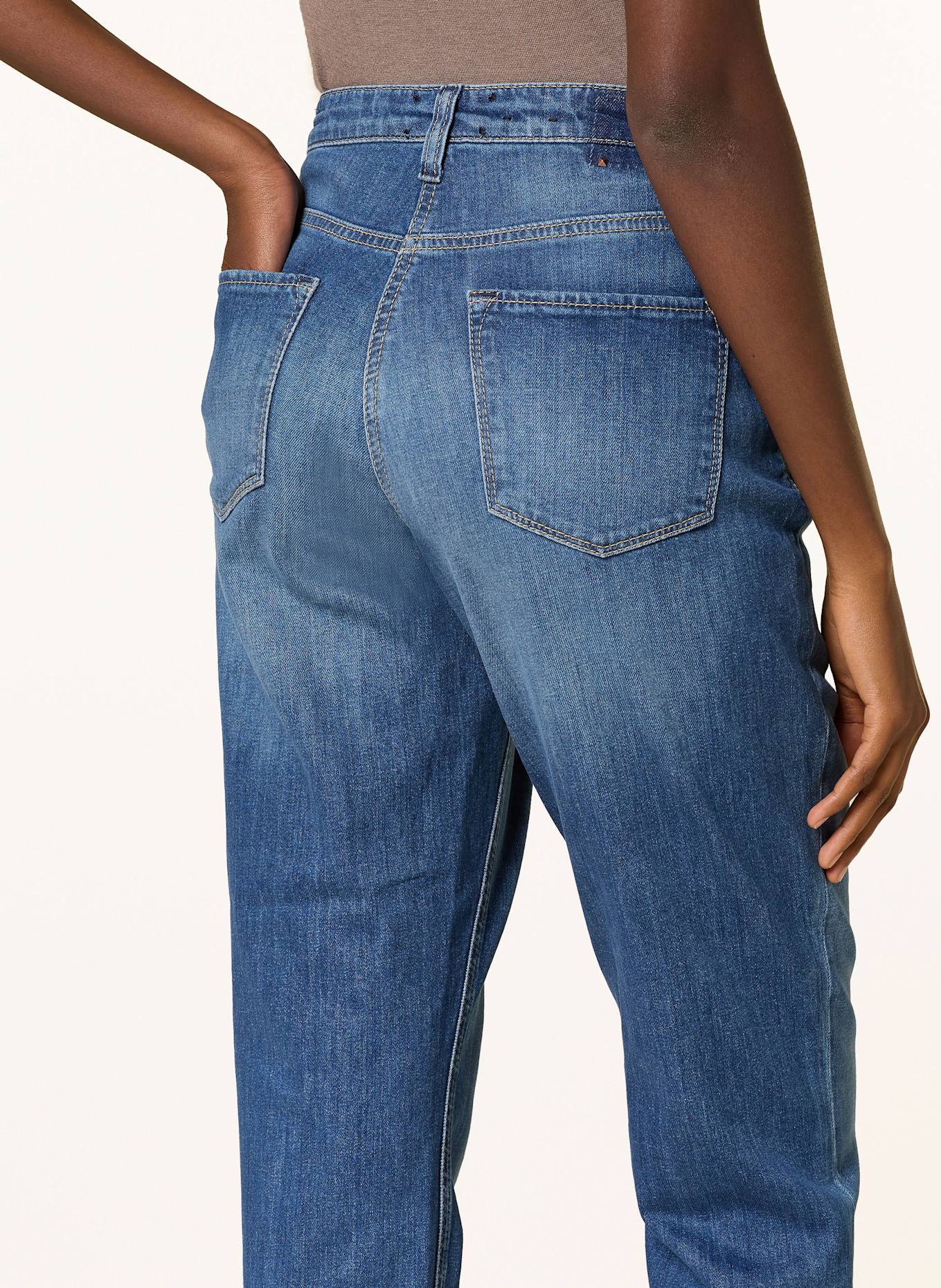 CAMBIO Boyfriend jeans KERRY: 5166 eco dark destroyed