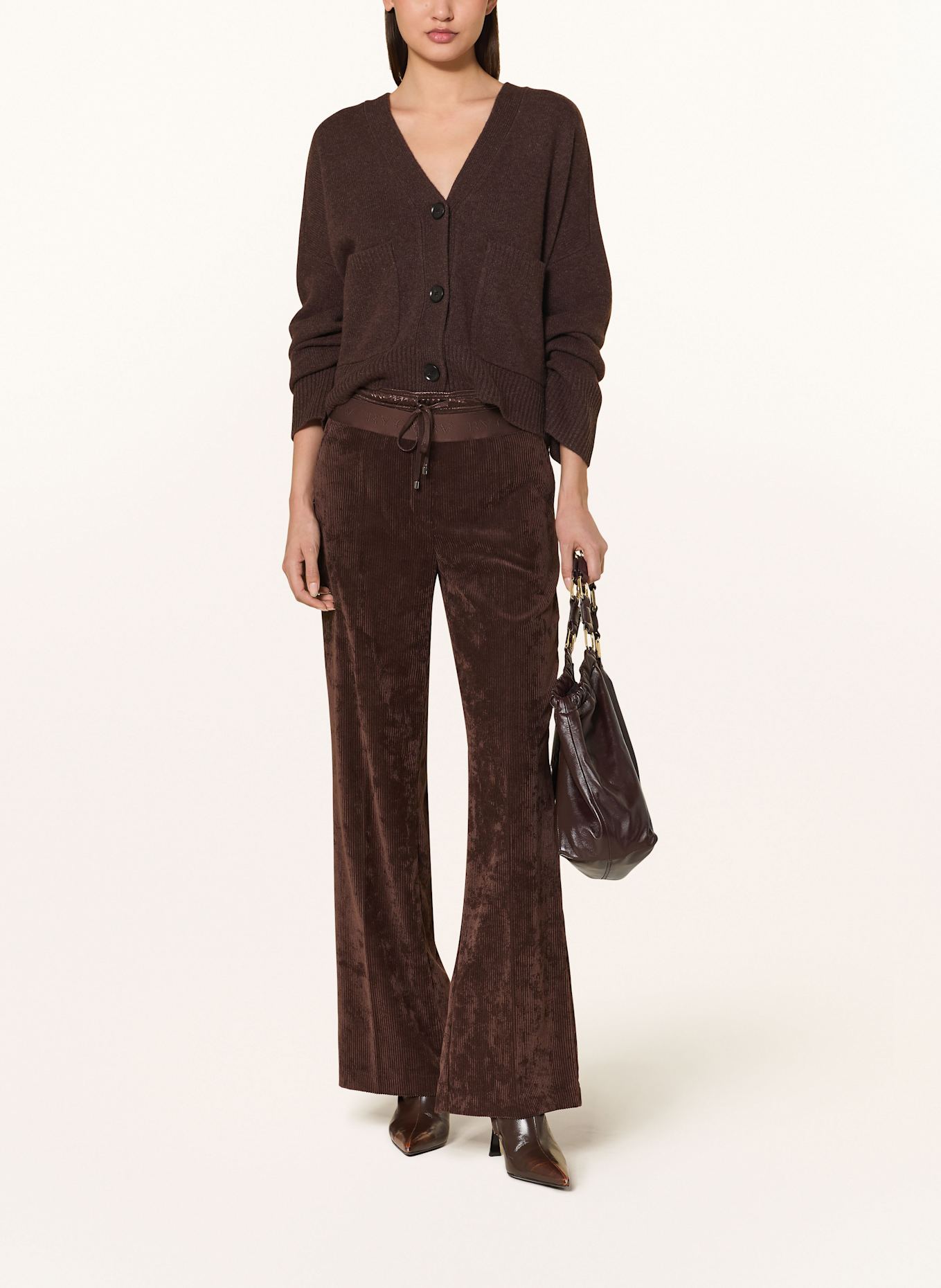 CAMBIO Cordhose AVA: DUNKELBRAUN