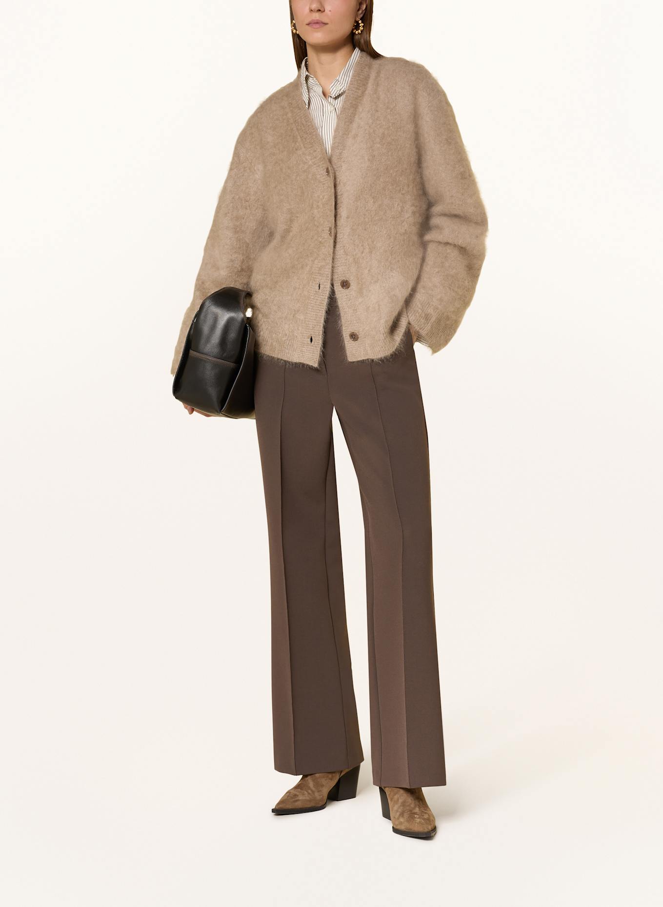 CAMBIO Marlenehose AMELIE: BRAUN