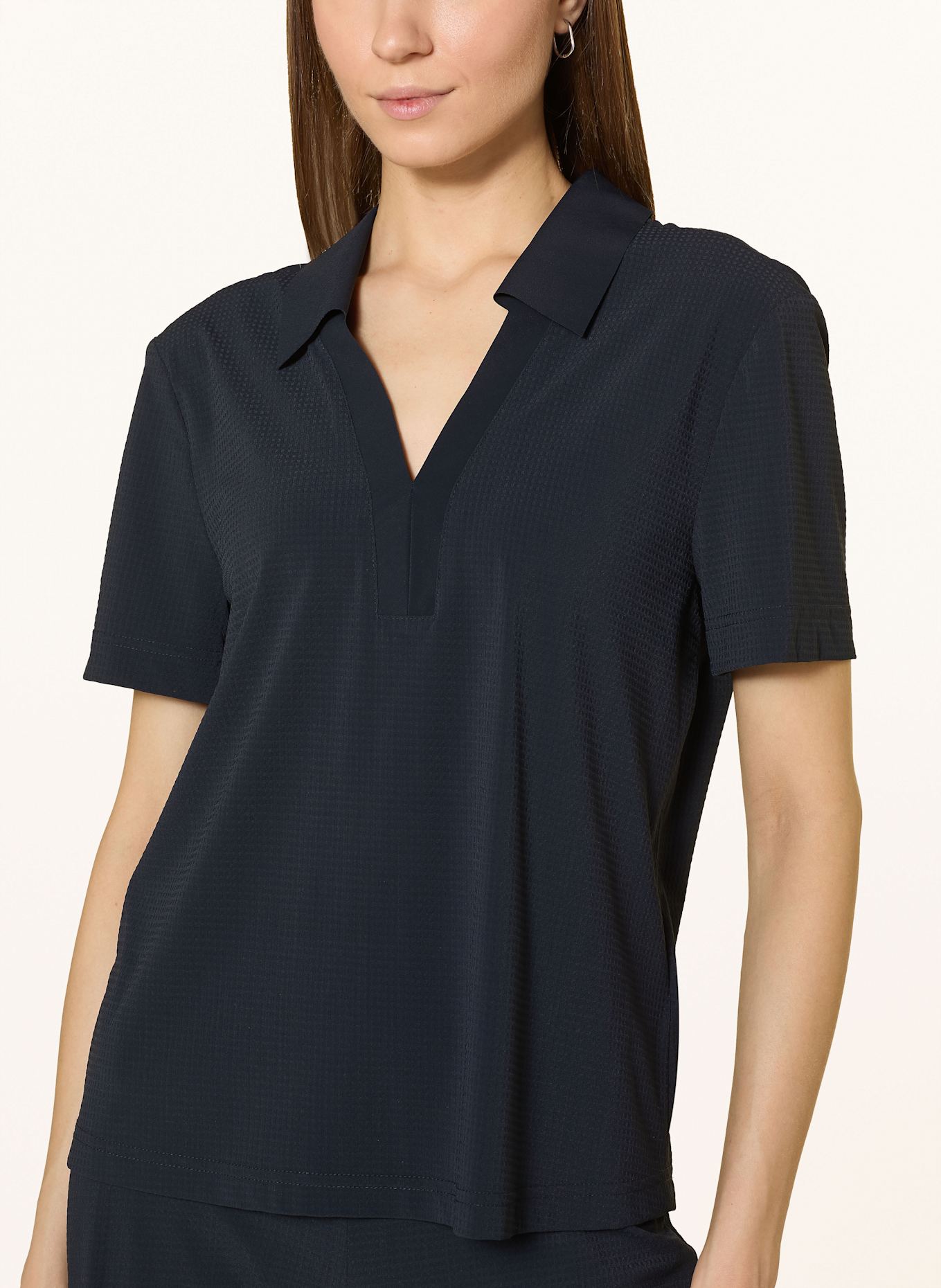 RAFFAELLO ROSSI Polokošile z piké PHINA: TMAVĚ MODRÁ