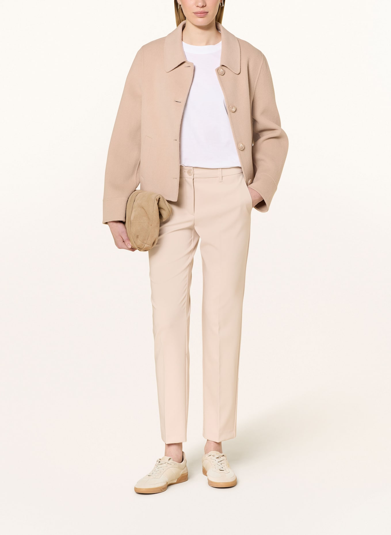 Betty Barclay Spodnie: KREMOWY