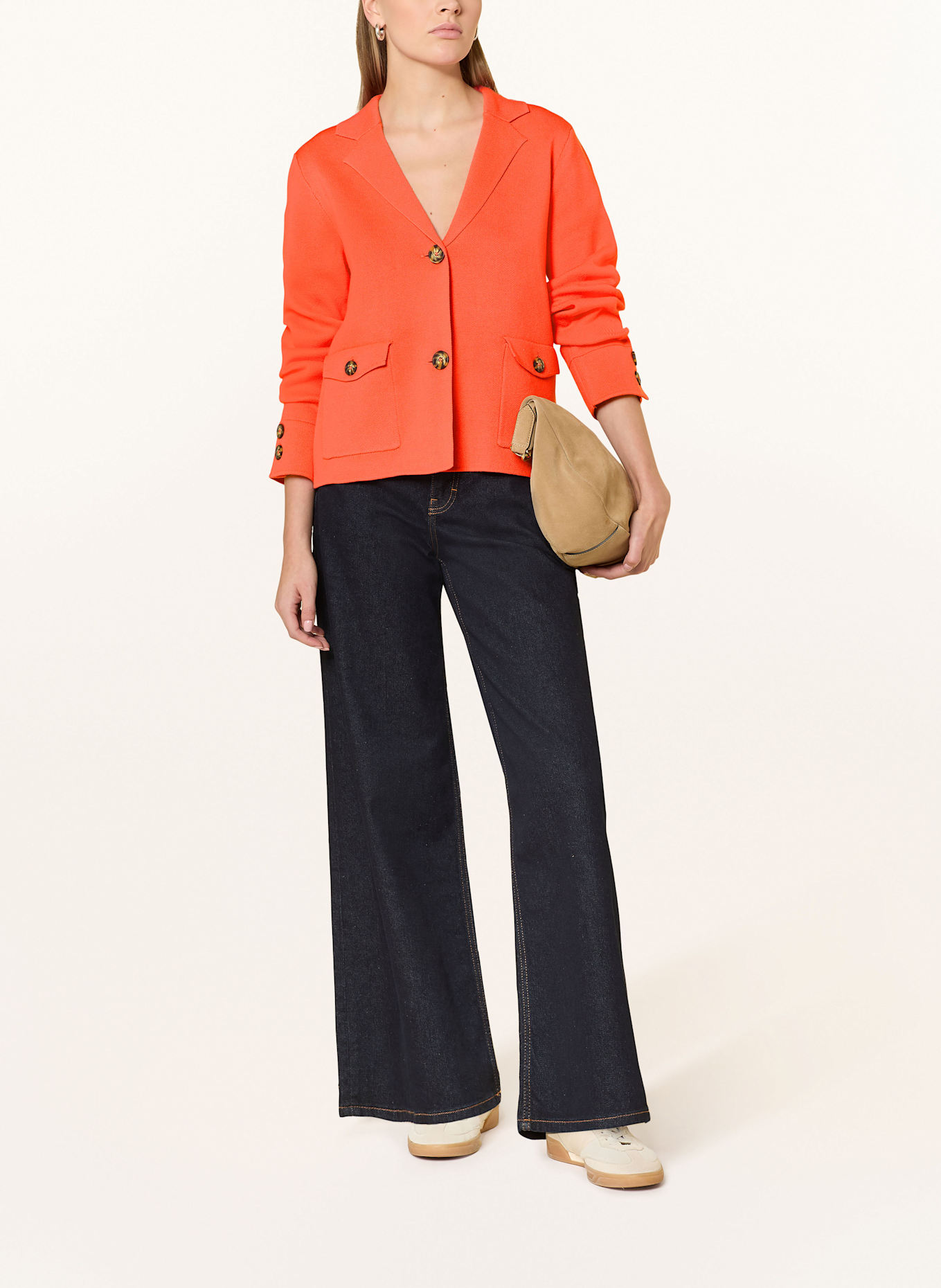 Betty Barclay Strickjacke: LACHS