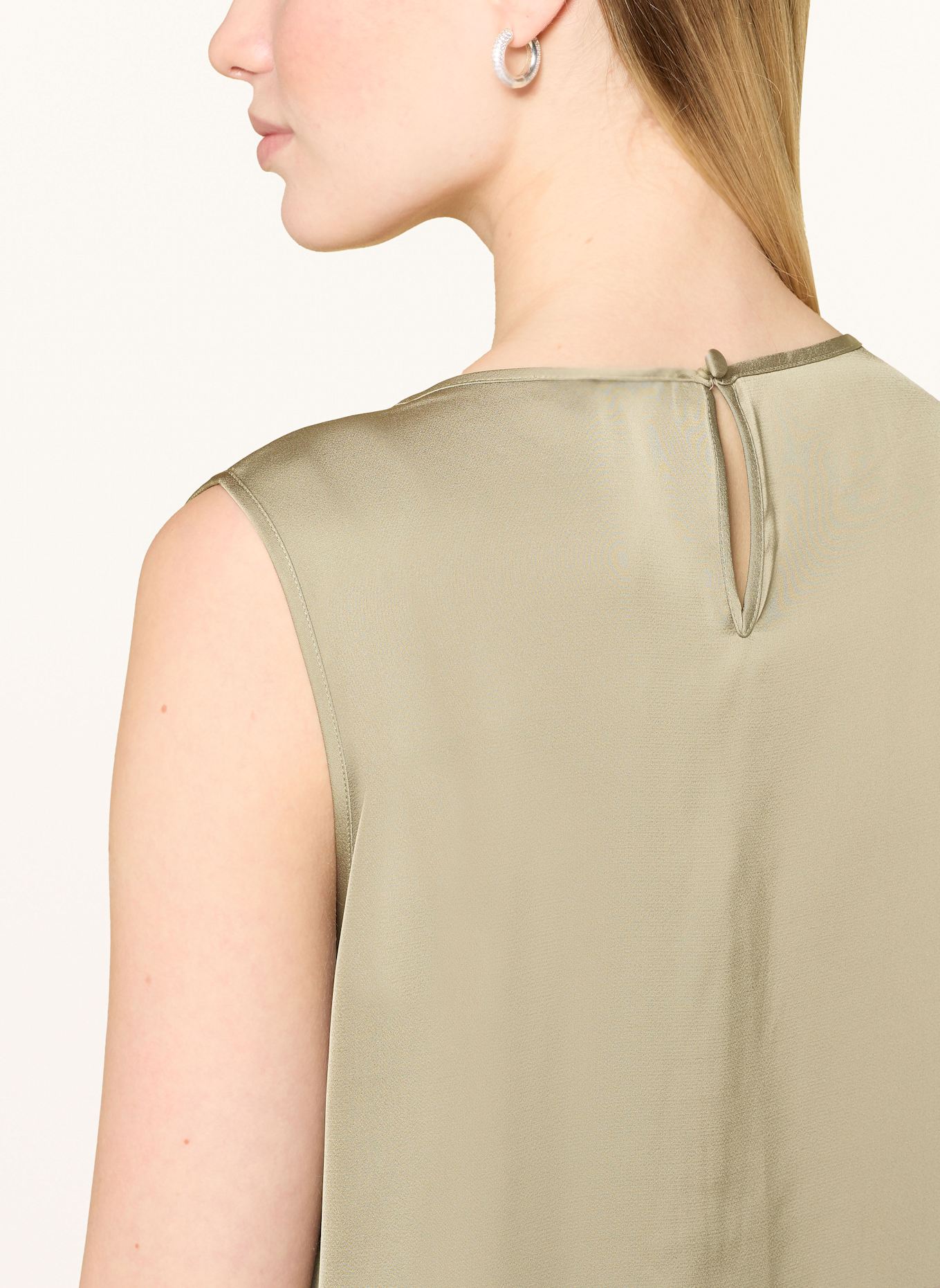 Betty Barclay Blusentop aus Satin: OLIV