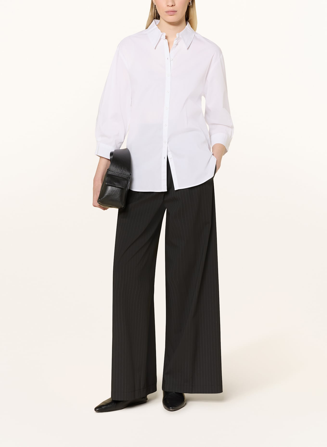 Betty Barclay Košilová halenka s 3/4 rukávem: BÍLÁ