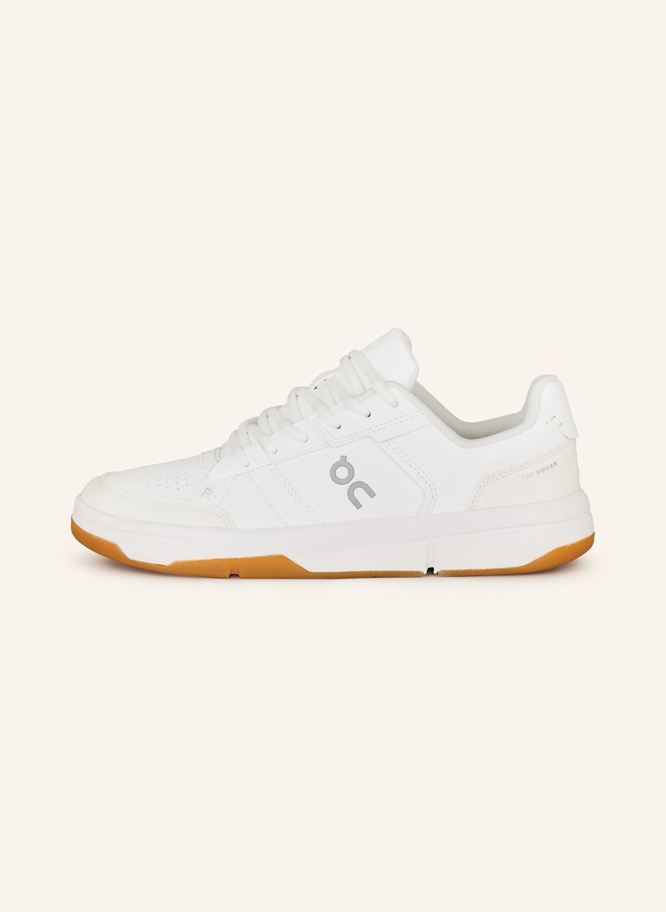On Sneaker THE ROGER CLUBHOUSE, Farbe: WEISS/ ECRU (Bild 4)