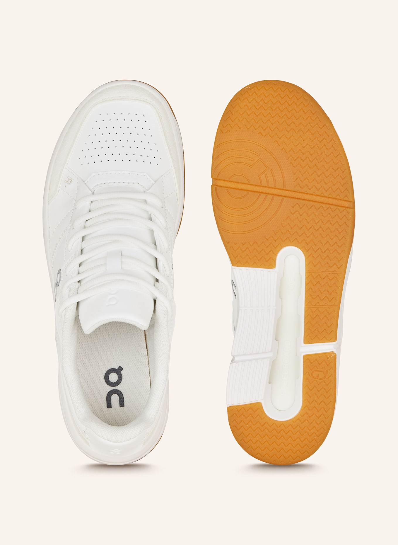 On Sneaker THE ROGER CLUBHOUSE, Farbe: WEISS/ ECRU (Bild 5)