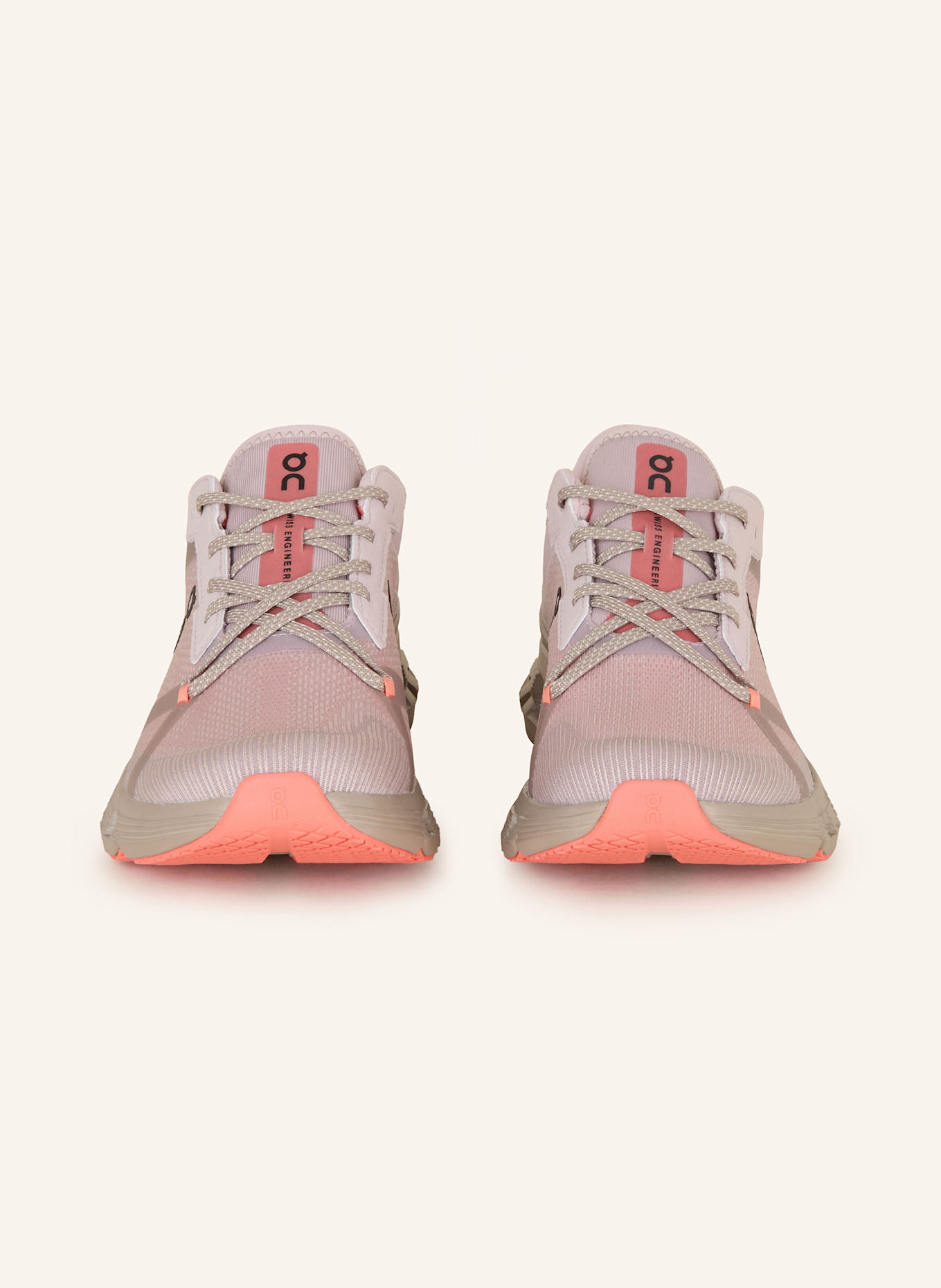 On Sneaker CLOUD X4 AD: ROSÉ / HELLORANGE