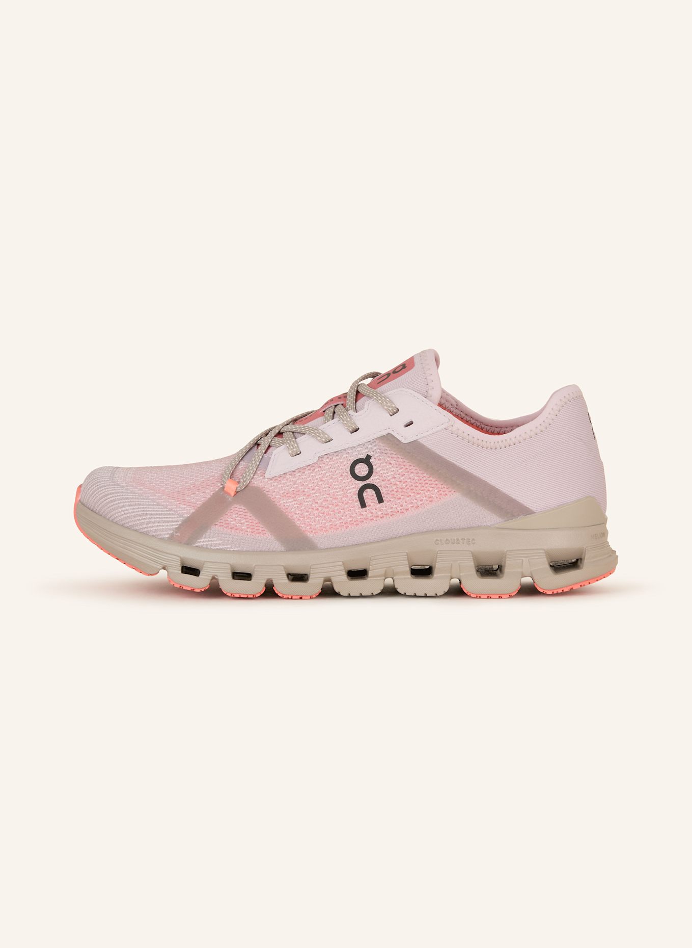 On Sneaker CLOUD X4 AD: ROSÉ / HELLORANGE
