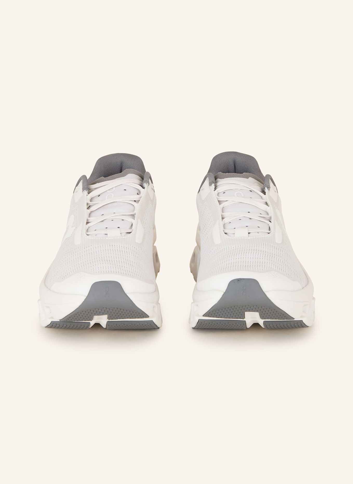 On Sneaker CLOUDMONSTER VOID: WEISS/ HELLGRAU