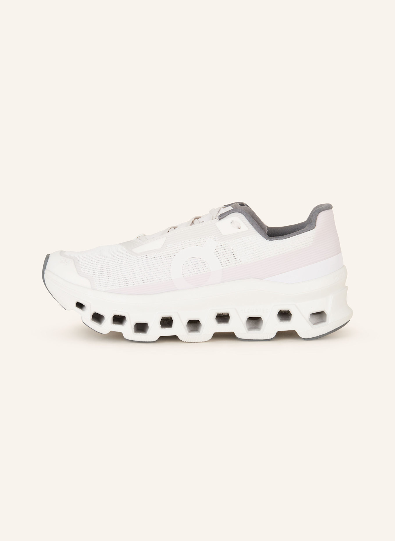 On Sneaker CLOUDMONSTER VOID: WEISS/ HELLGRAU
