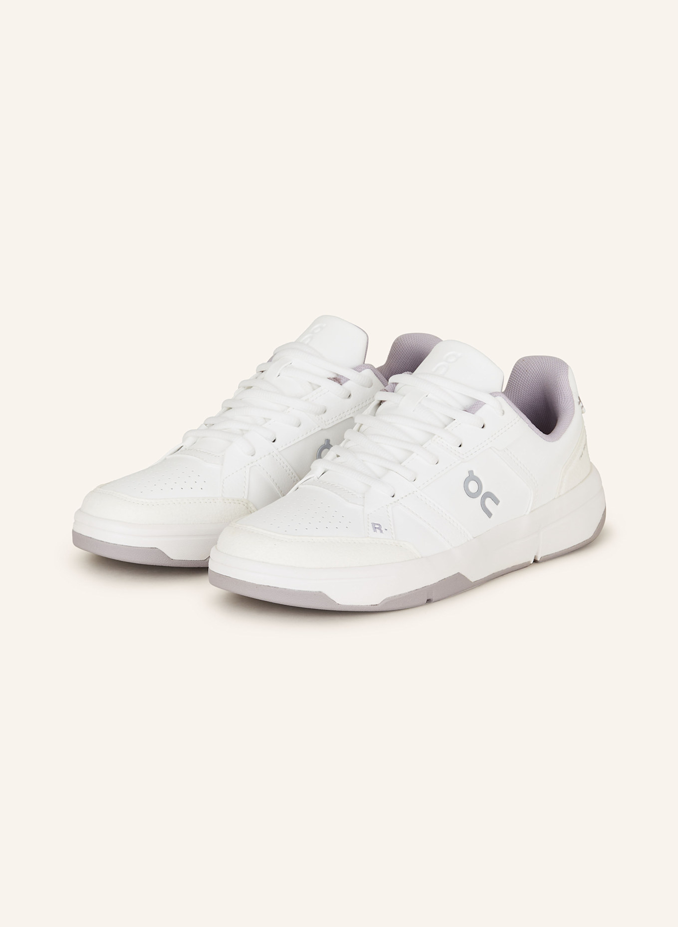 On Sneakers THE ROGER CLUBHOUSE: WHITE