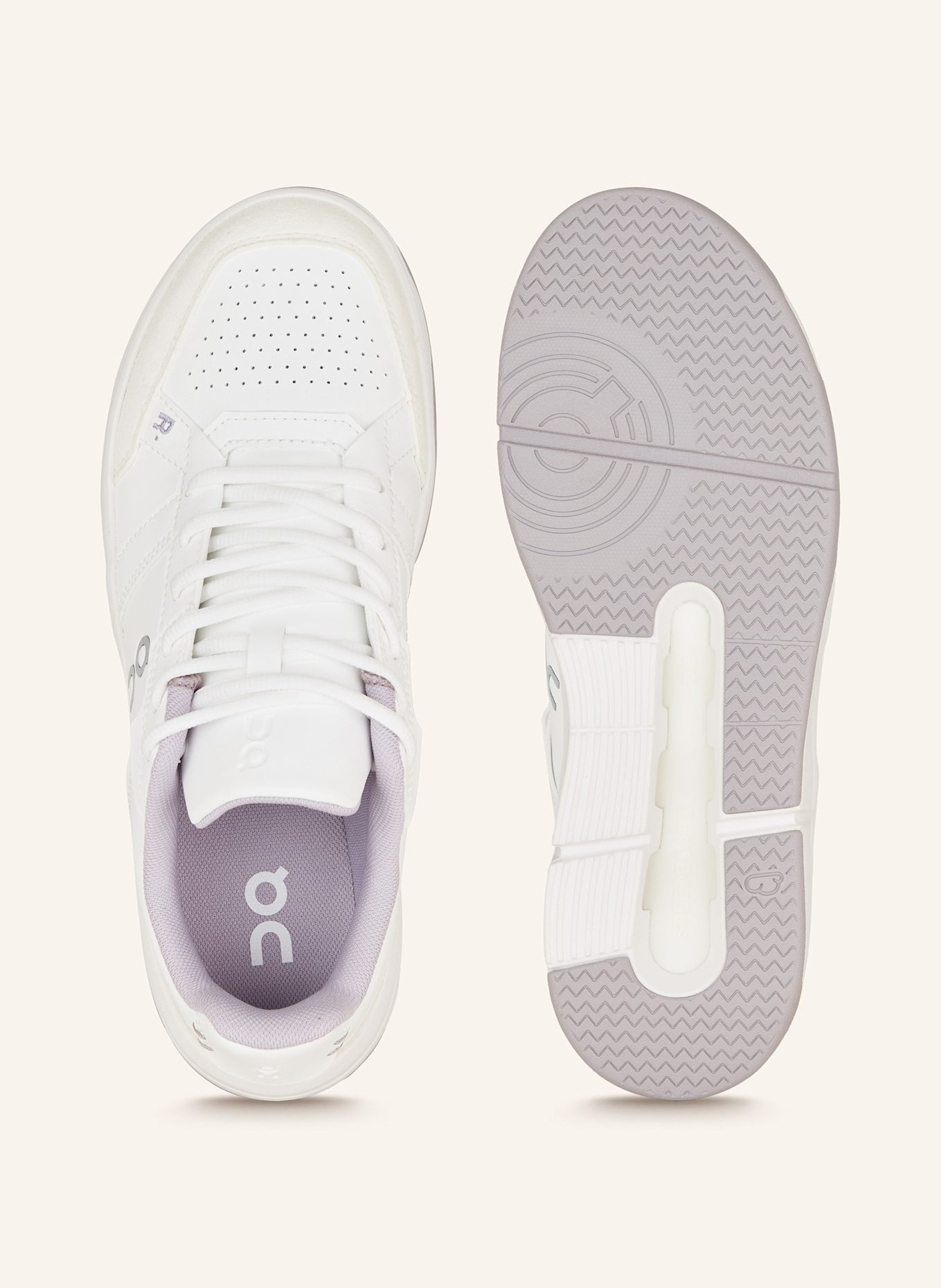 On Sneakers THE ROGER CLUBHOUSE: WHITE