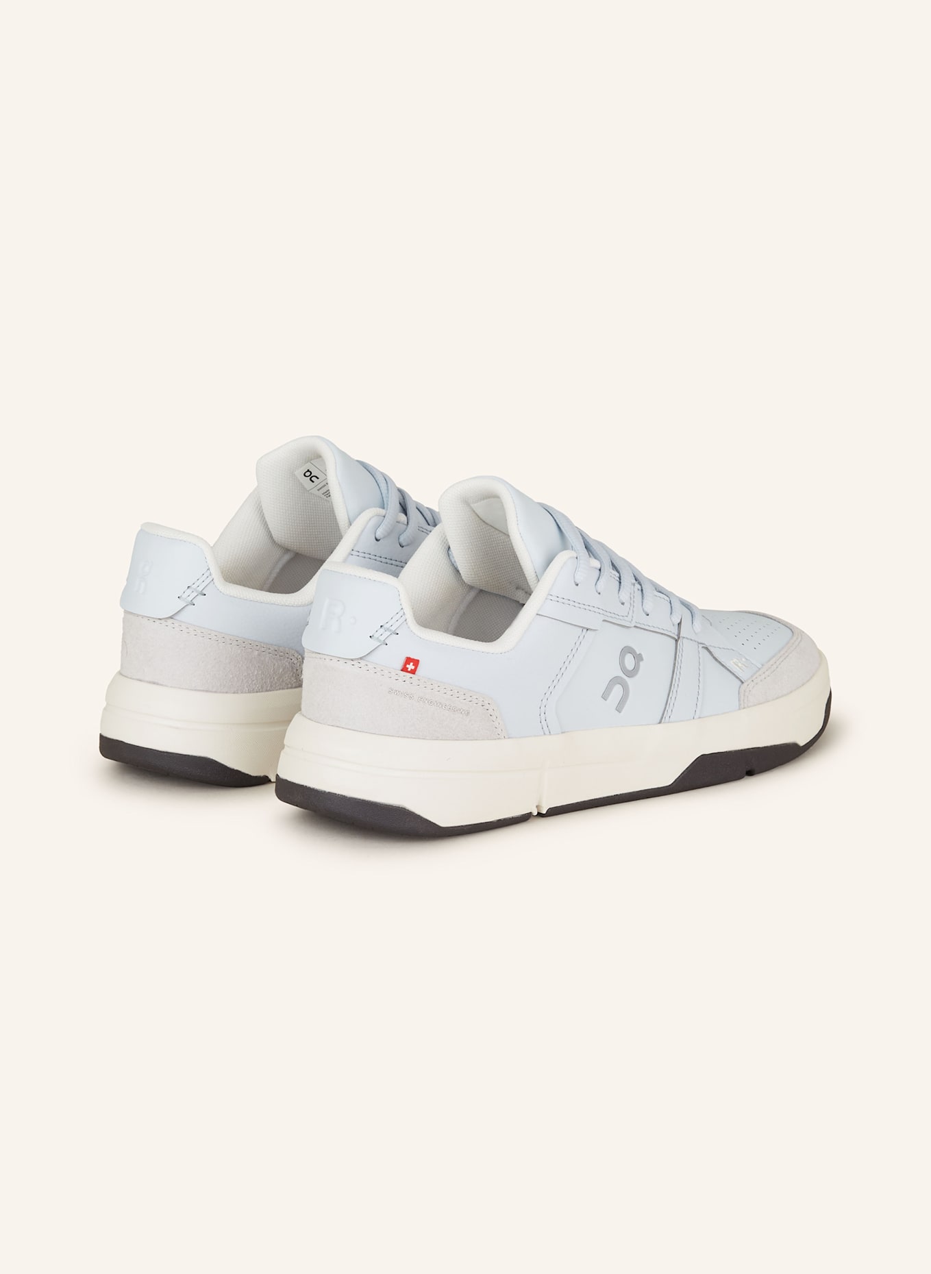 On Sneaker THE ROGER CLUBHOUSE, Farbe: HELLBLAU/ ECRU (Bild 2)