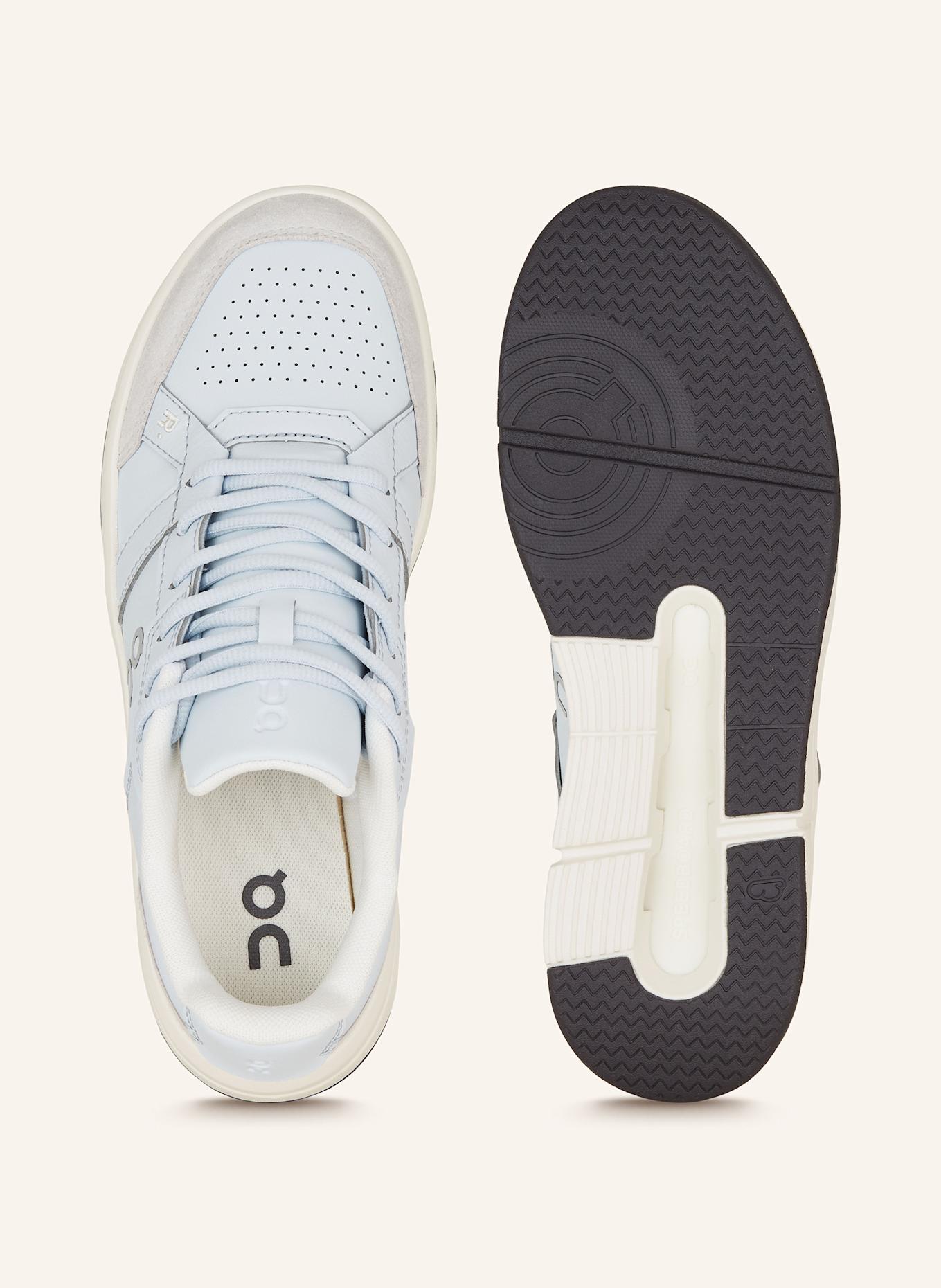 On Sneaker THE ROGER CLUBHOUSE, Farbe: HELLBLAU/ ECRU (Bild 5)