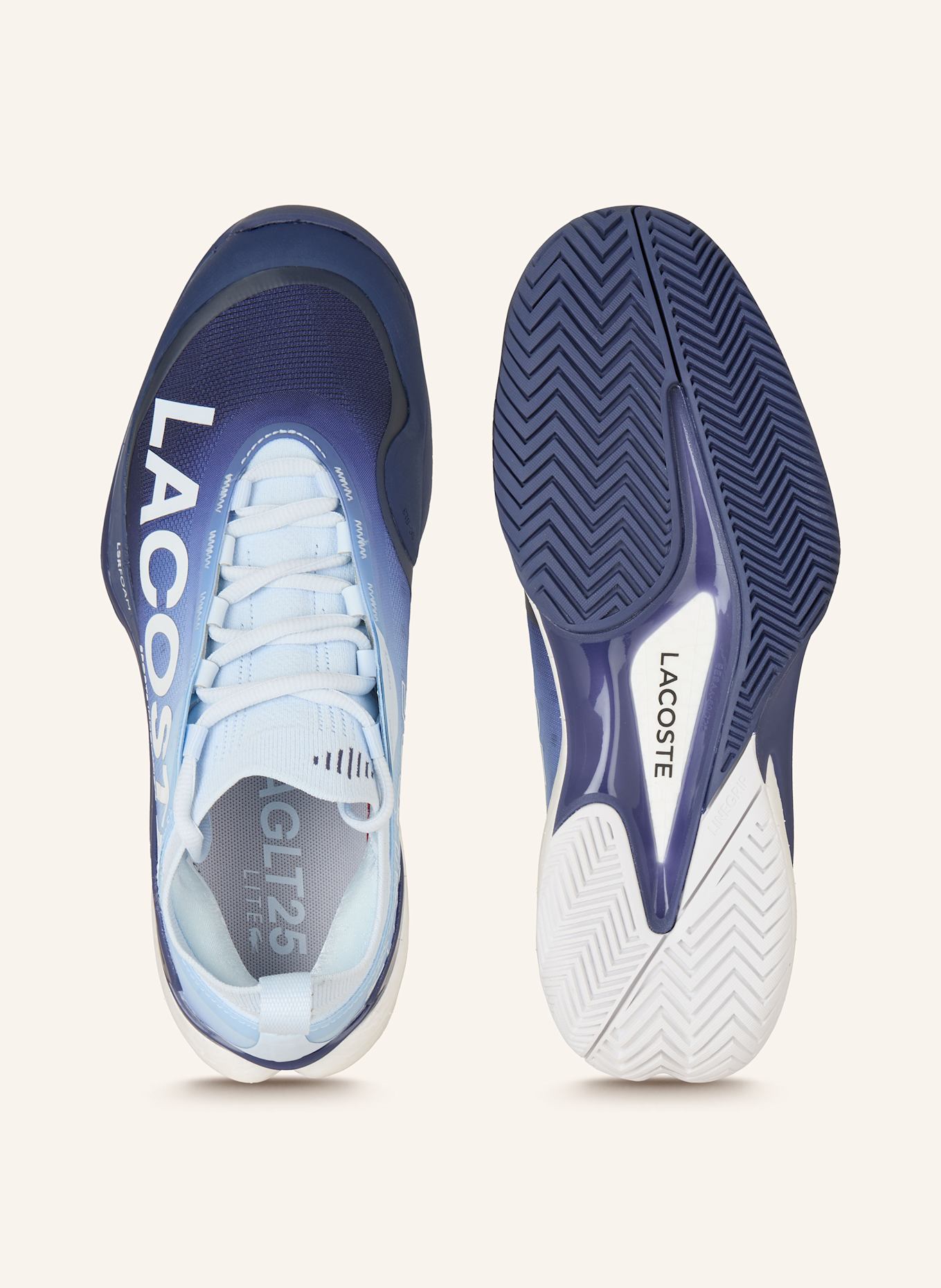 LACOSTE Tennisschuhe AG-LT25: HELLBLAU/ DUNKELBLAU