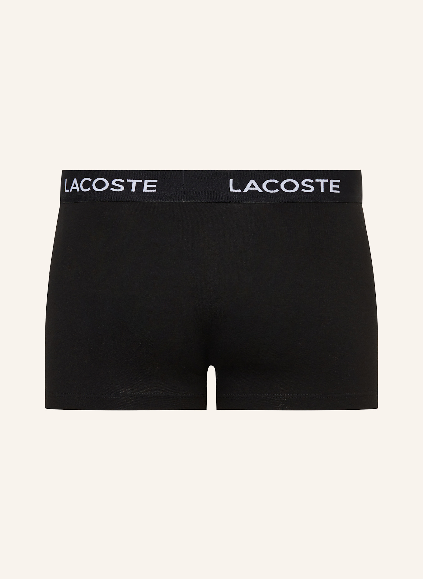 LACOSTE Bokserki, 5 szt.: CZARNY