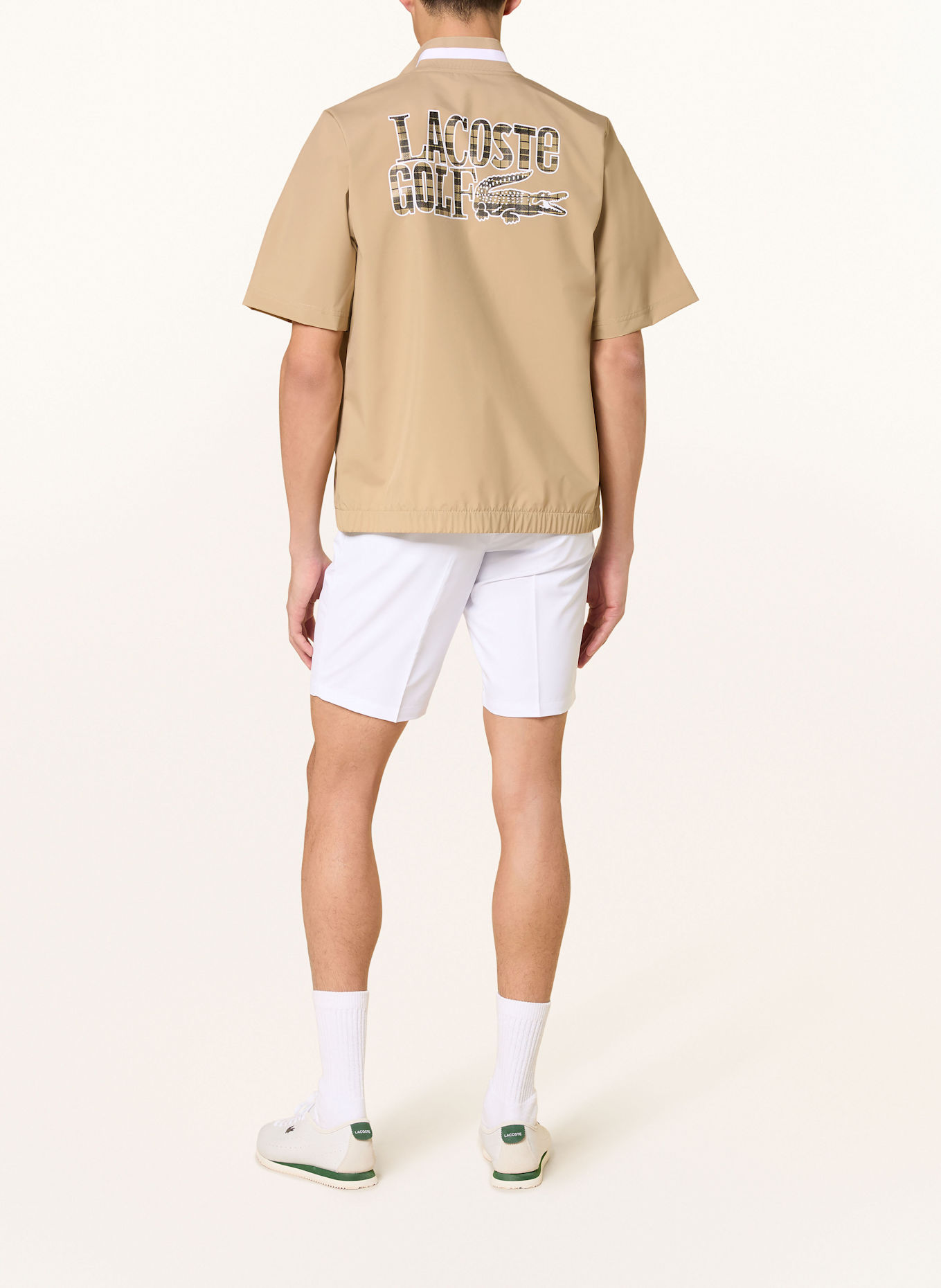 LACOSTE Funktionsjacke: BEIGE