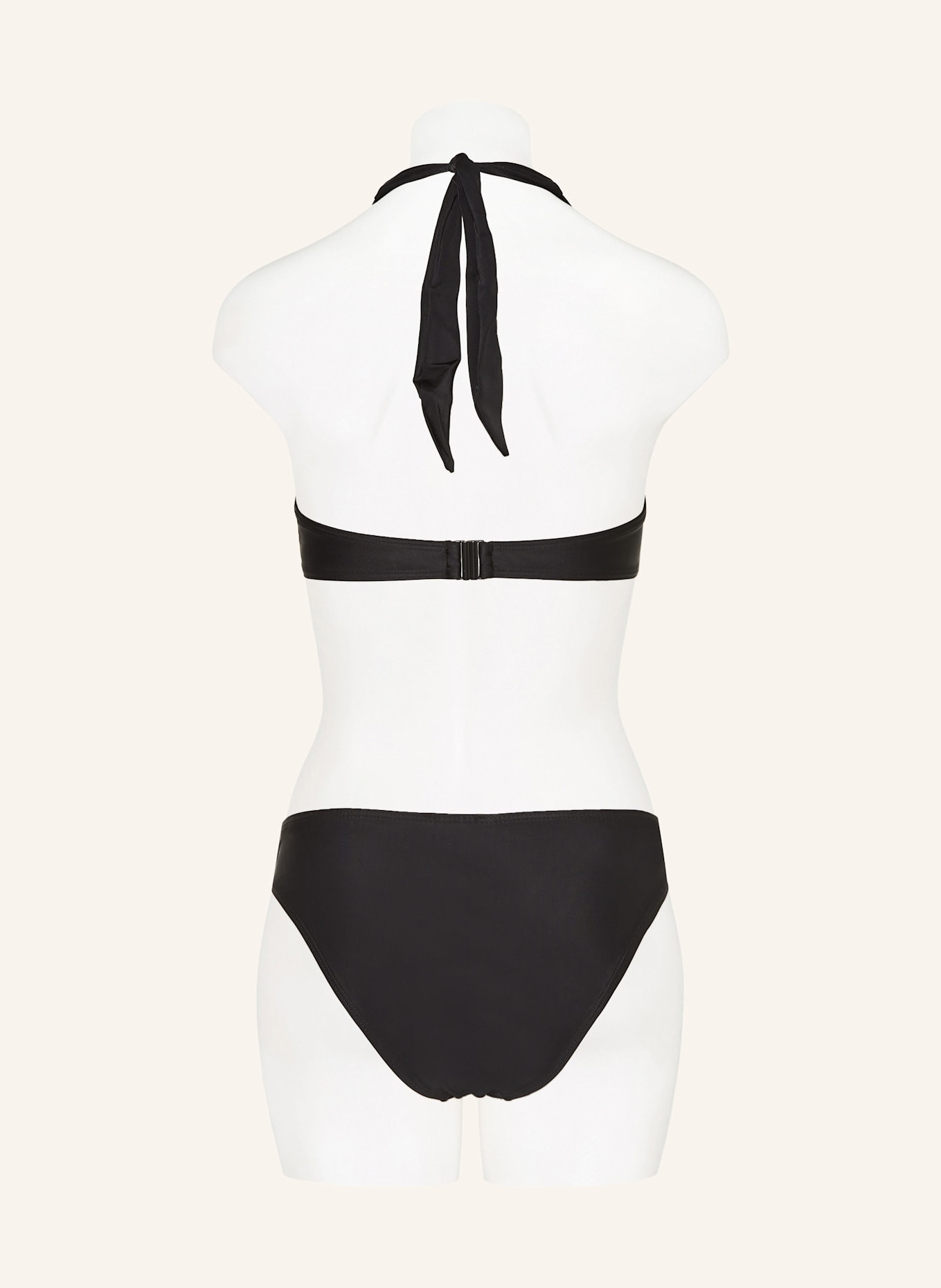 darling harbour Neckholder-Bikini-Top: 15 BLACK