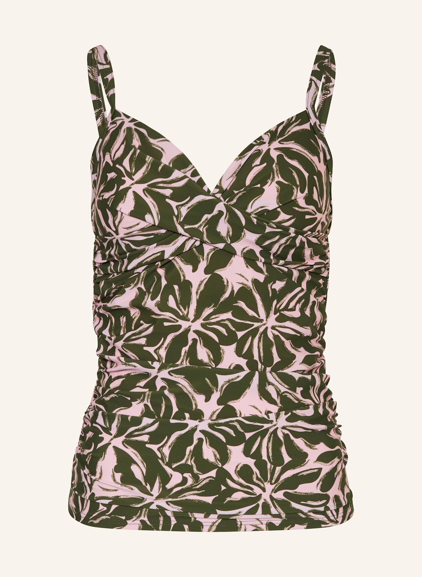 darling harbour Tankini-Top: 46 MULTI-KHAKI