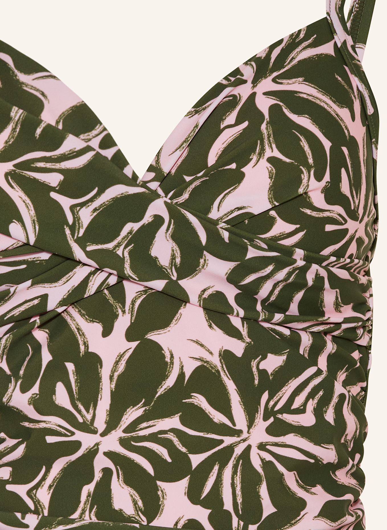 darling harbour Tankini-Top: 46 MULTI-KHAKI