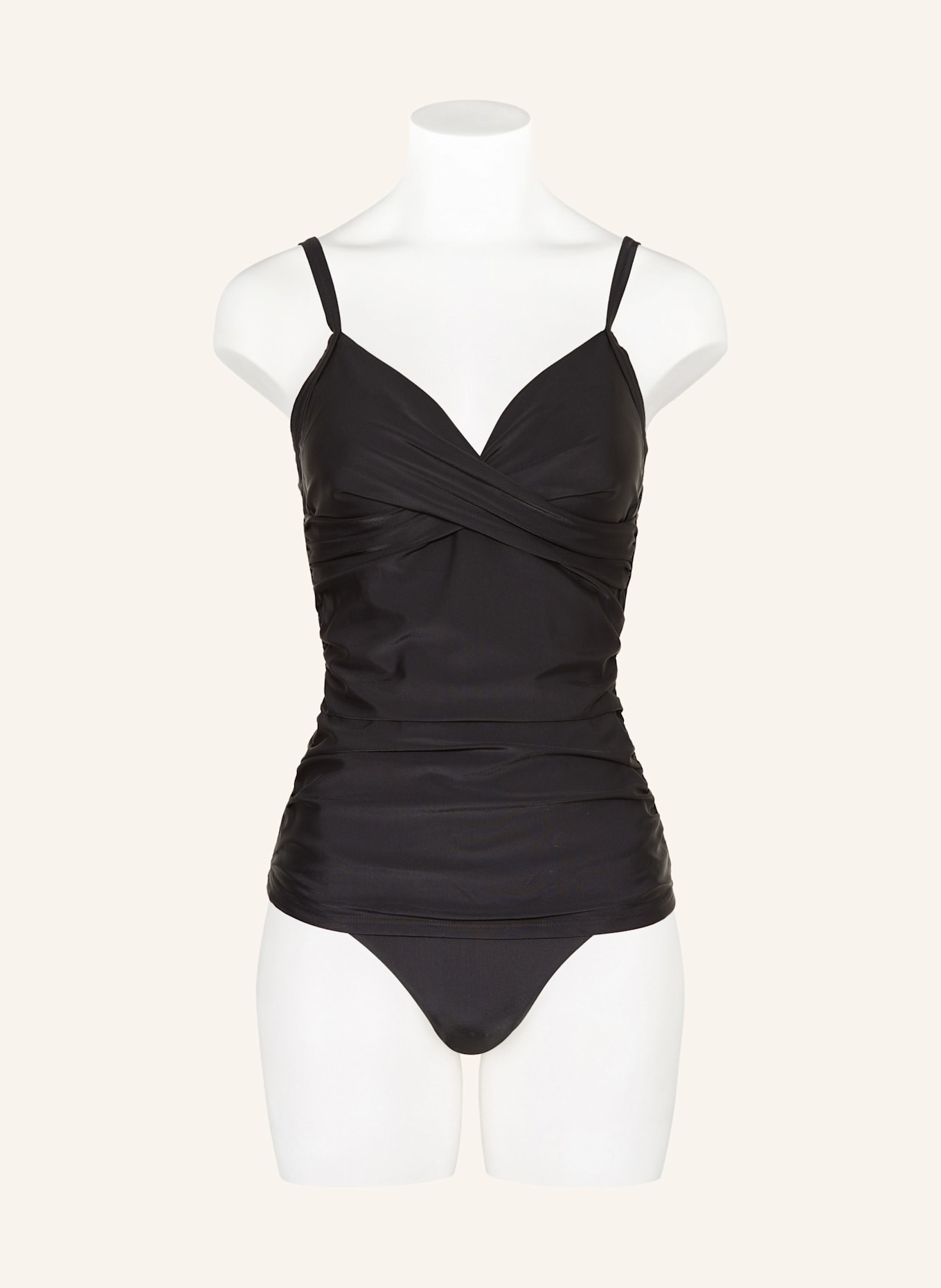 darling harbour Tankini-Top: SCHWARZ