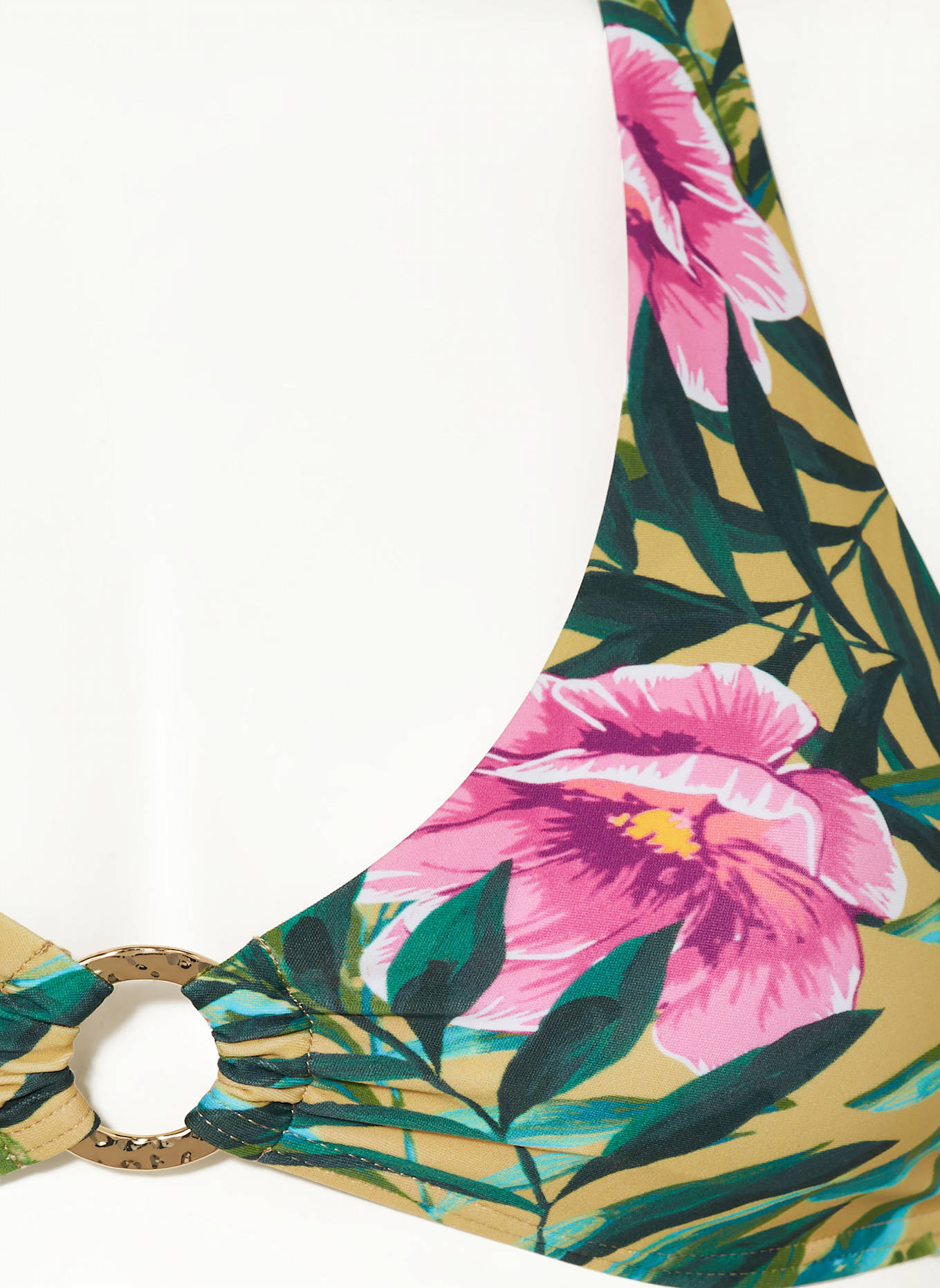 darling harbour Neckholder-Bikini-Top: 41 MULLTI-GRÜN