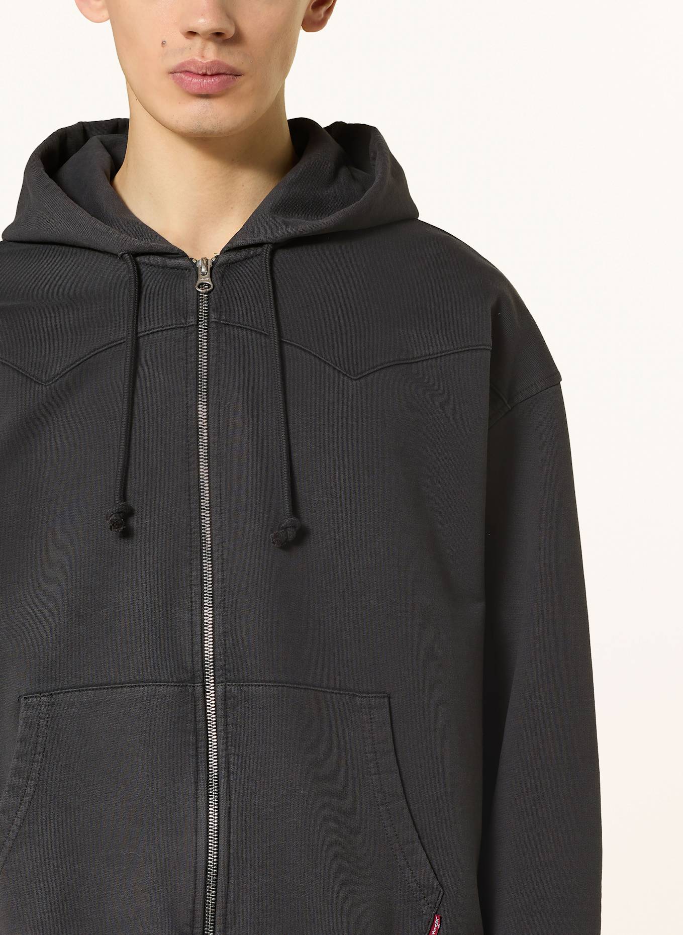 Levi's® Sweat jacket: BLACK