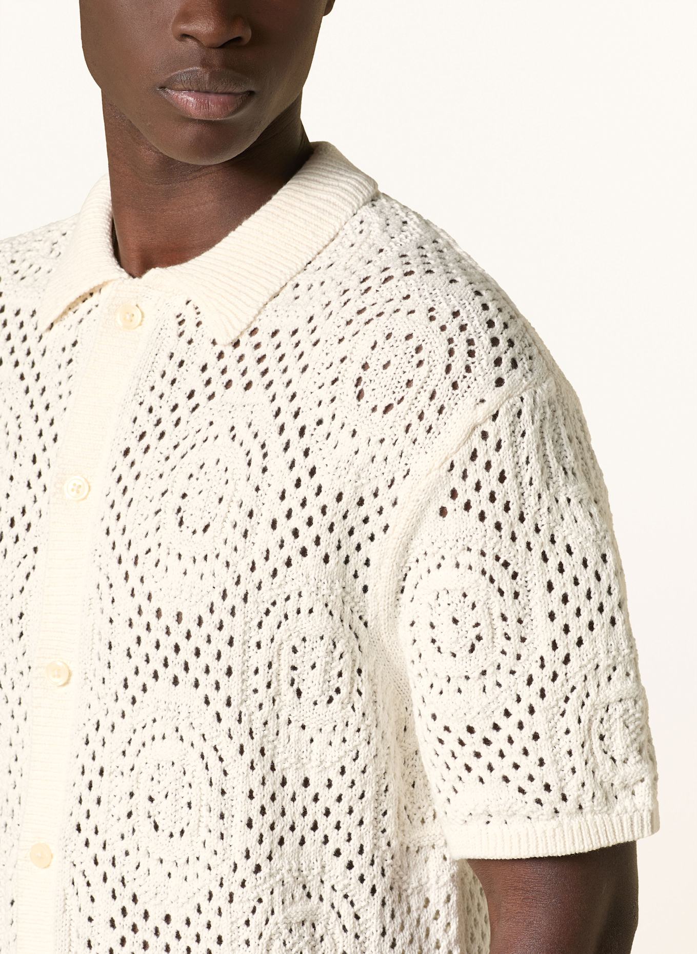 Levi's® Strickhemd Standard Fit: WEISS