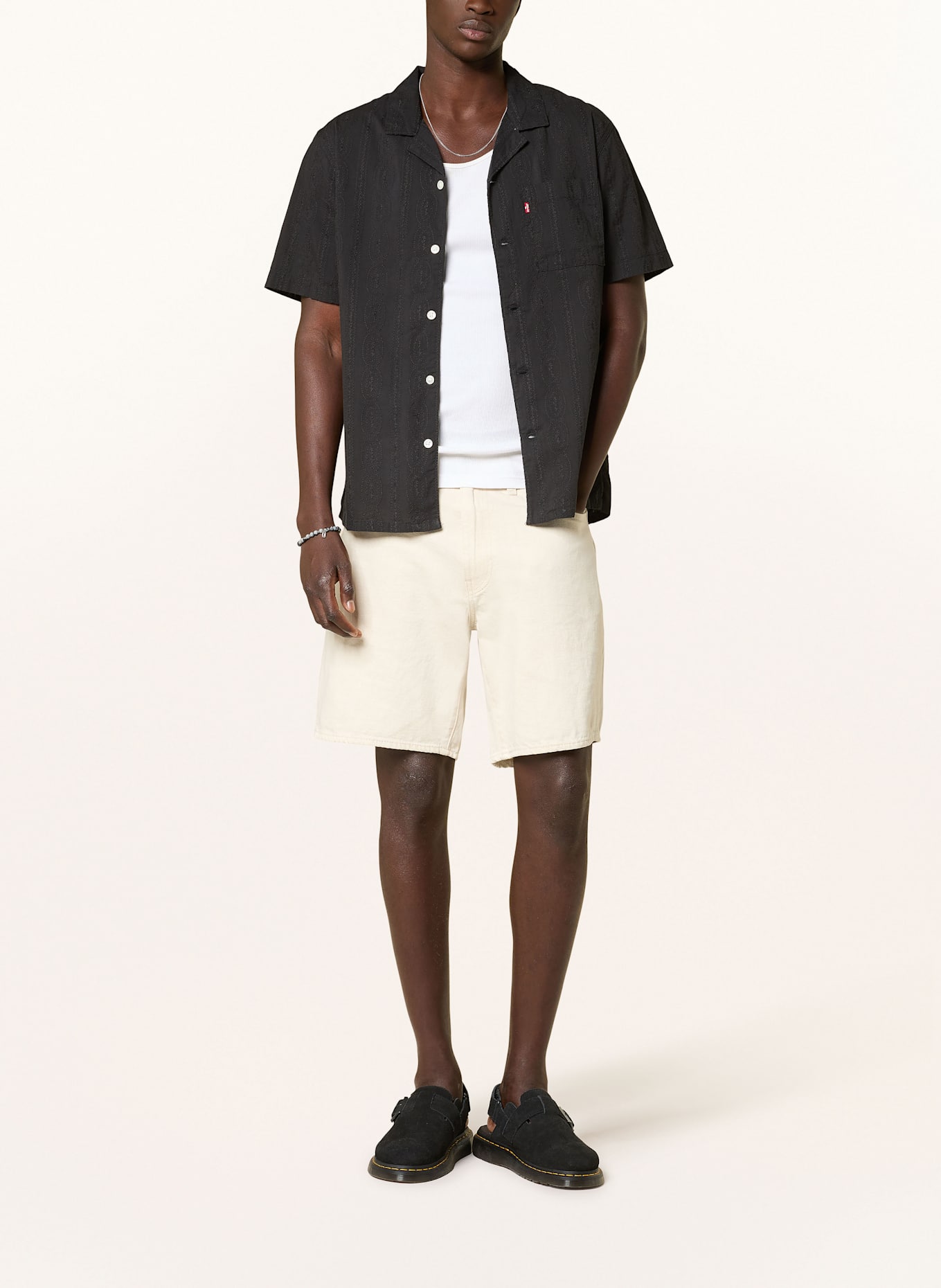 Levi's® Resorthemd SUNSET CAMP Relaxed Fit: SCHWARZ