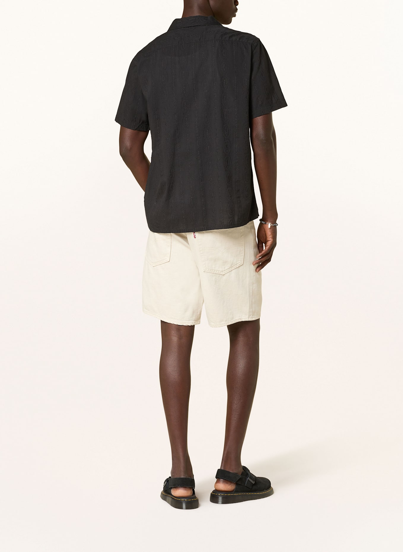 Levi's® Resorthemd SUNSET CAMP Relaxed Fit: SCHWARZ