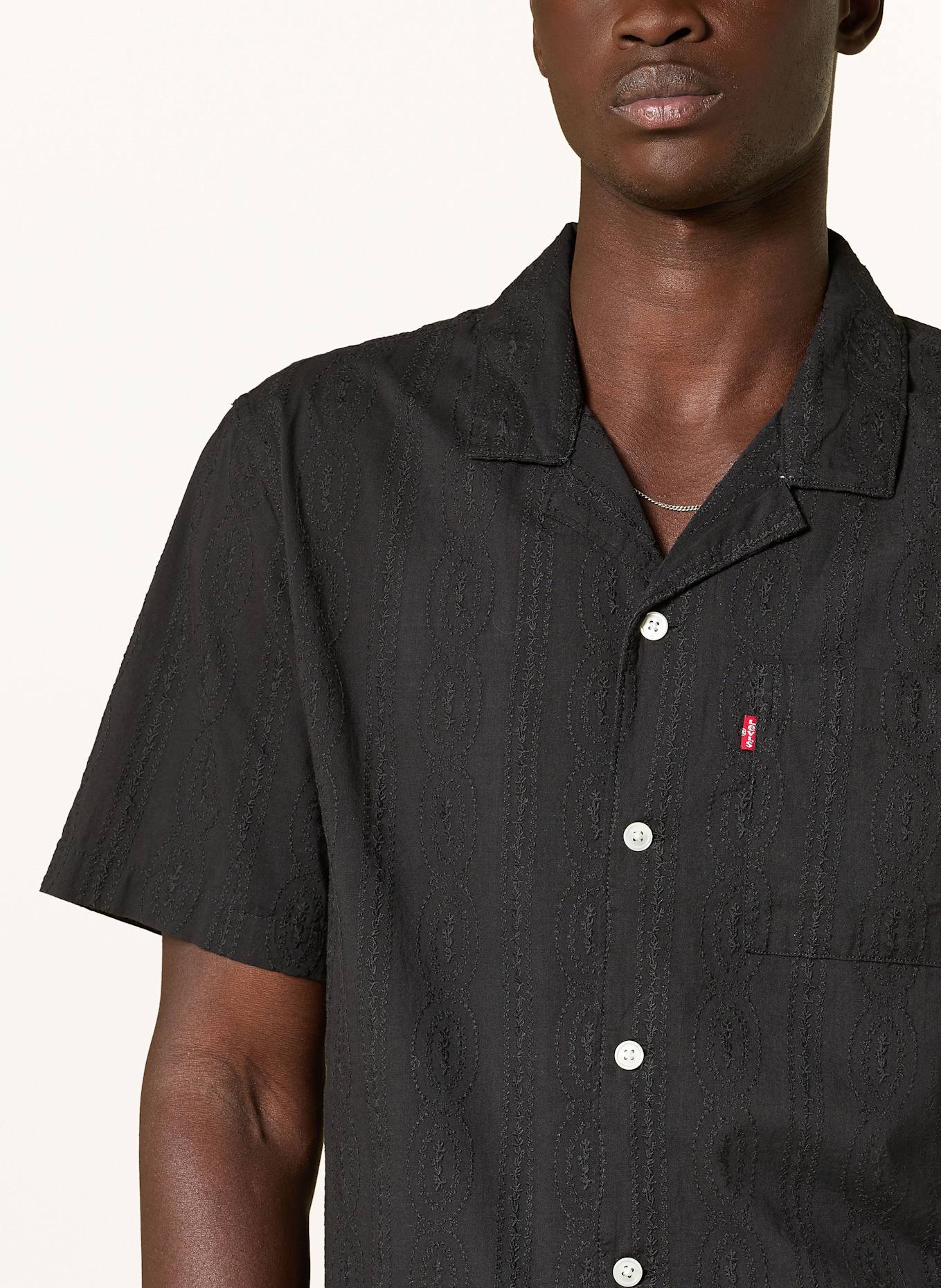 Levi's® Resorthemd SUNSET CAMP Relaxed Fit: SCHWARZ