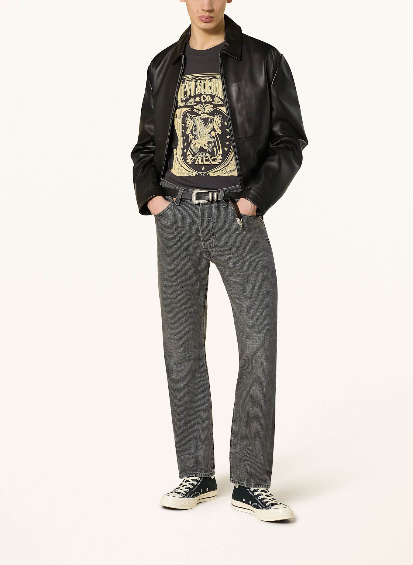 Levi's® Jeans 501 Regular Fit: 38 Blacks