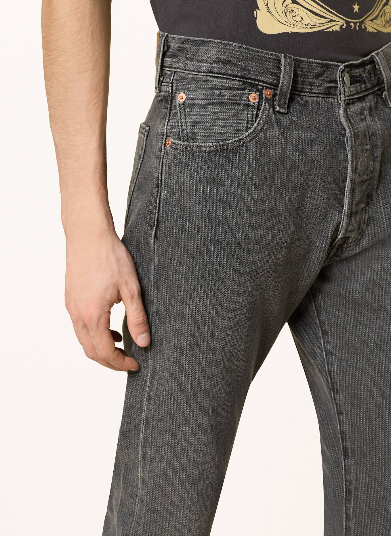 Levi's® Jeans 501 Regular Fit: 38 Blacks