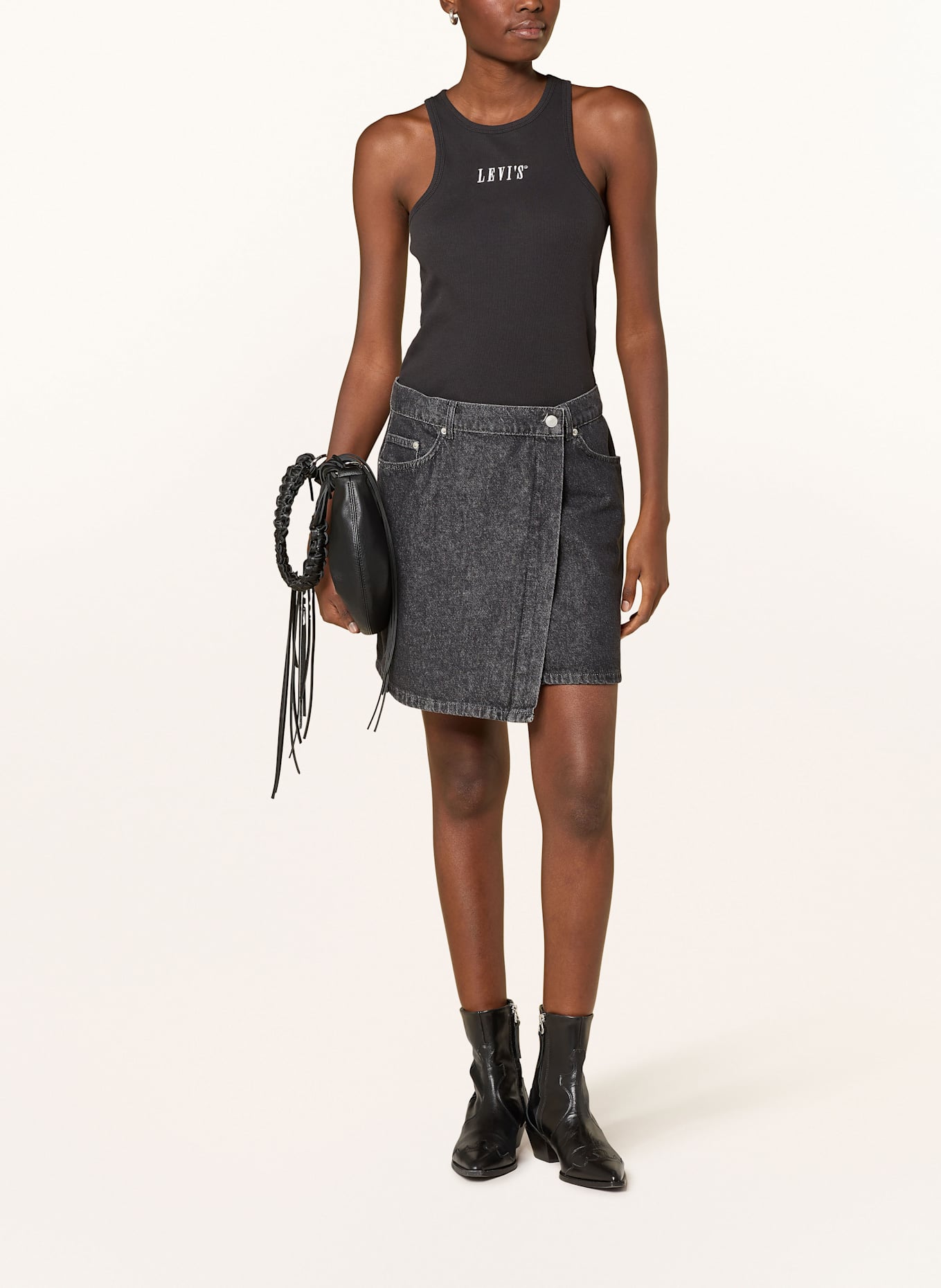 Levi's® Tanktop GRAPHIC GEMINI: SCHWARZ