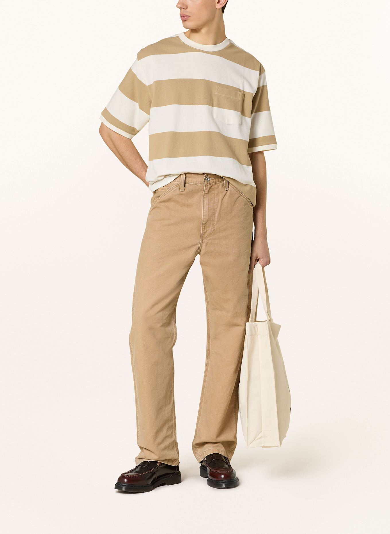 Levi's® T-shirt: ECRU/ BEIGE