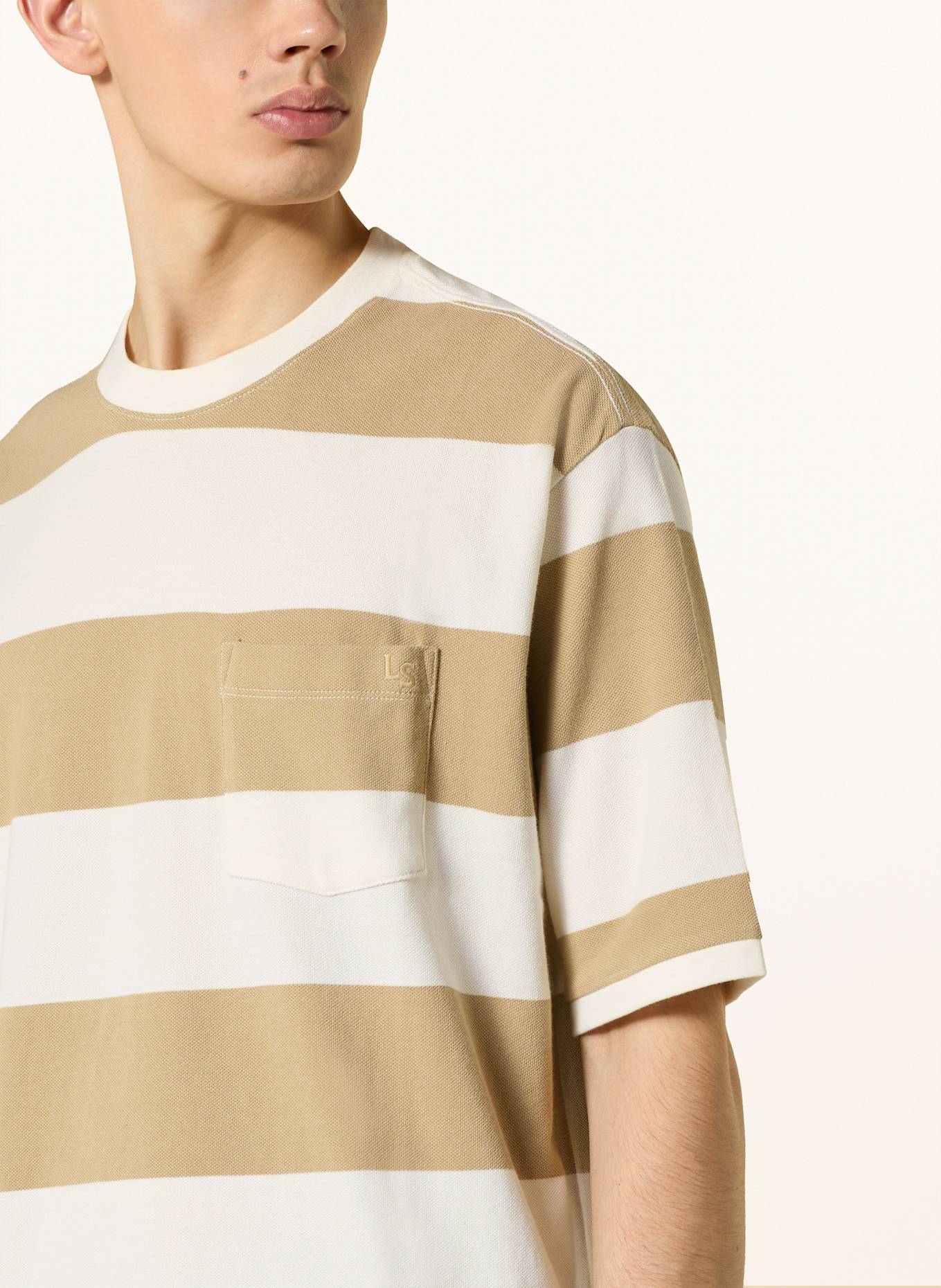 Levi's® T-shirt: ECRU/ BEIGE