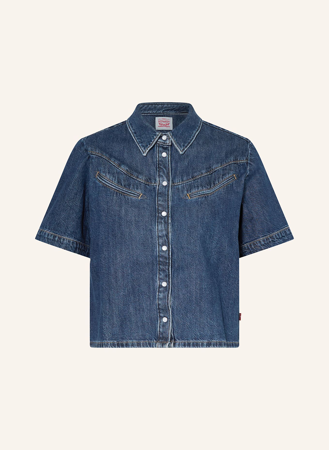 Levi's® RINOA denim overshirt: DARK BLUE