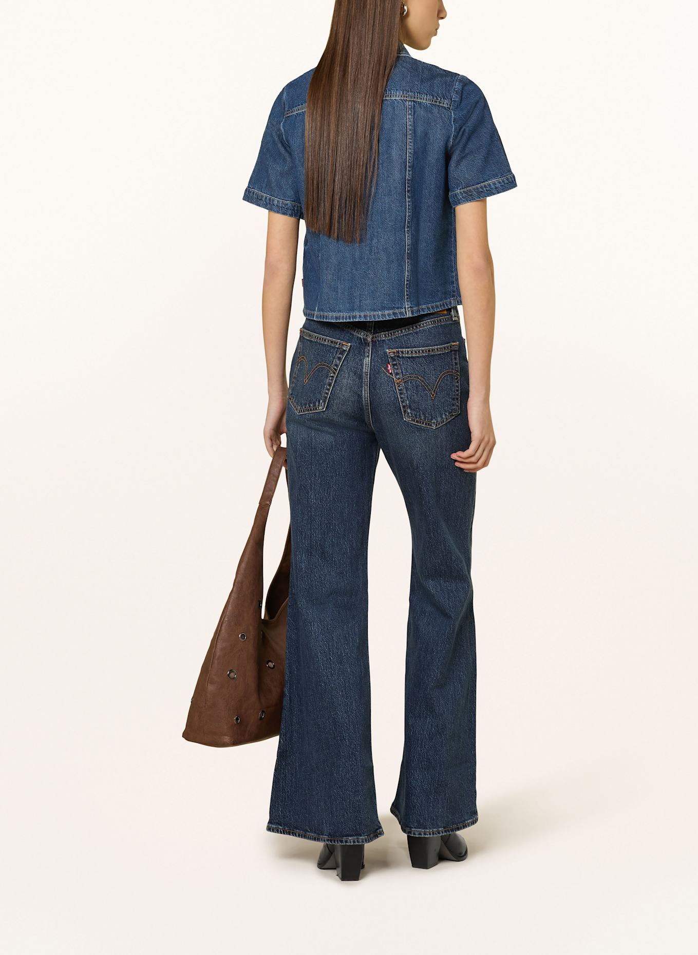 Levi's® RINOA denim overshirt: DARK BLUE