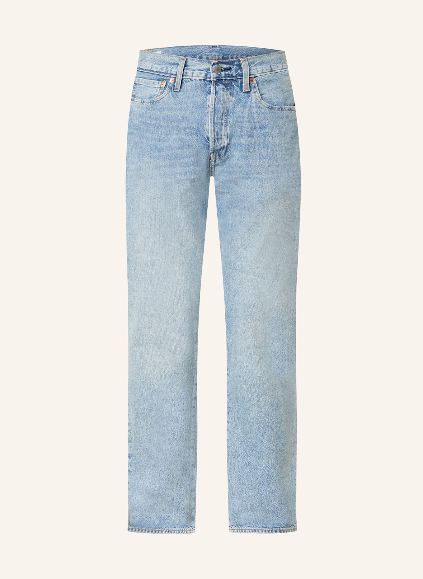 Levi's® Džíny 501 Regular Fit: 46 Med Indigo - Worn In