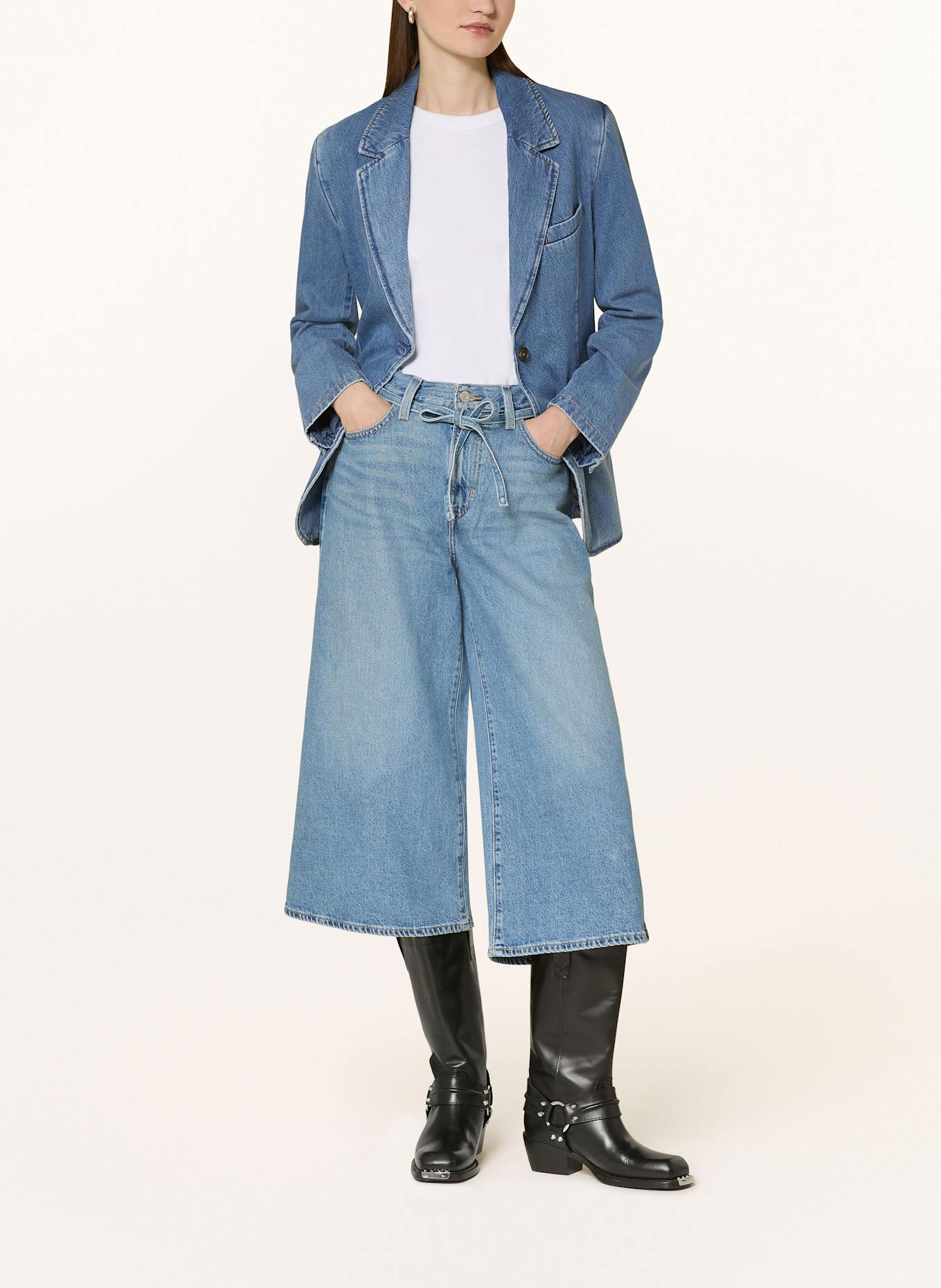 Levi's® Kuloty jeansowe XL CULOTTE: 01 Med Indigo - Worn In