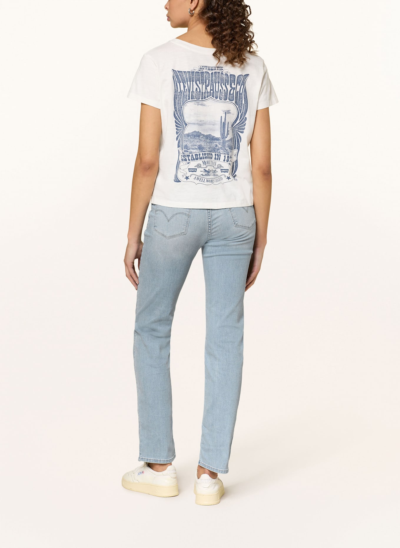 Levi's® Straight Jeans 314 SHAPING STRAIGHT: 36 Light Indigo - Worn In