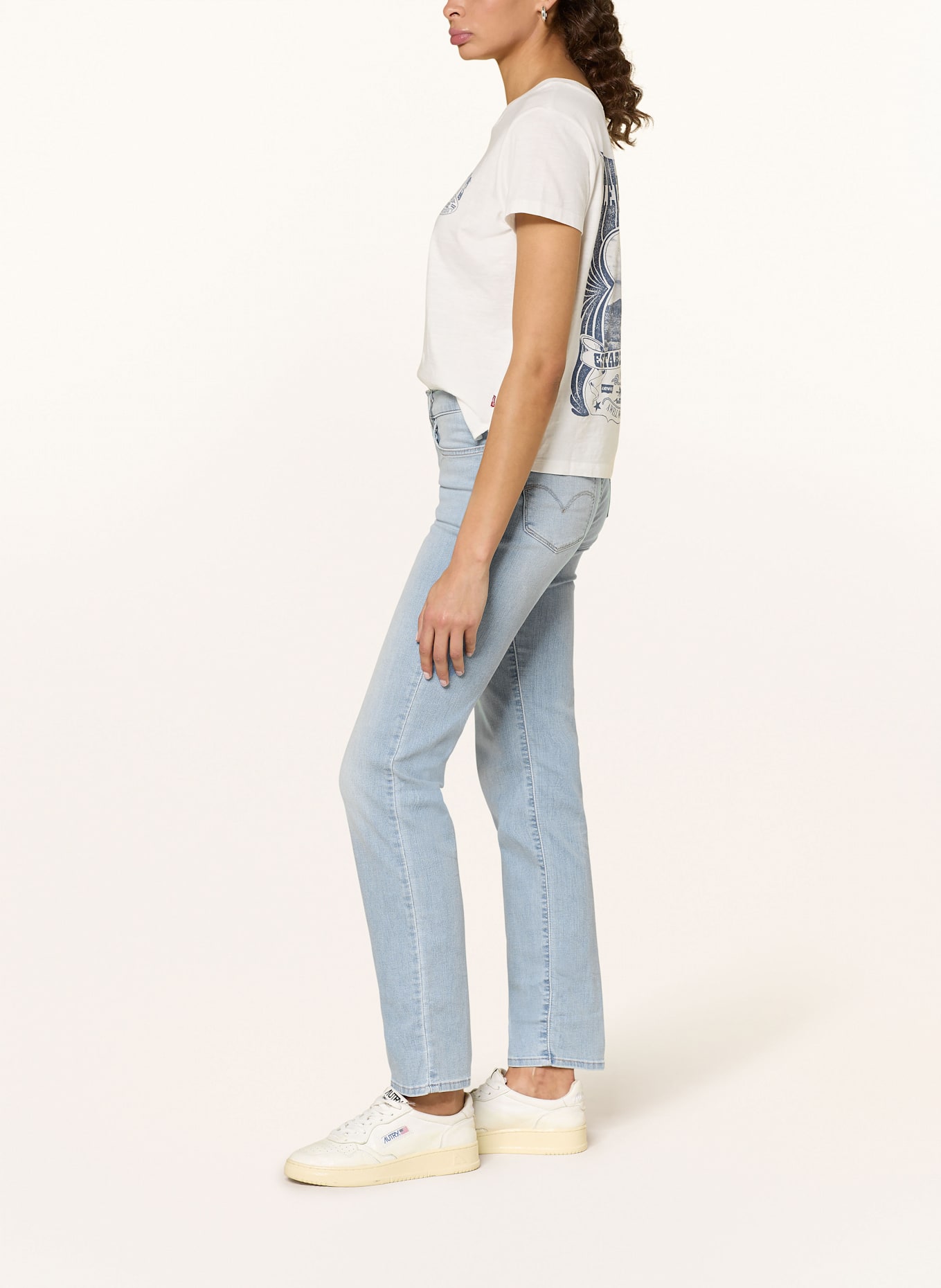 Levi's® Straight Jeans 314 SHAPING STRAIGHT: 36 Light Indigo - Worn In