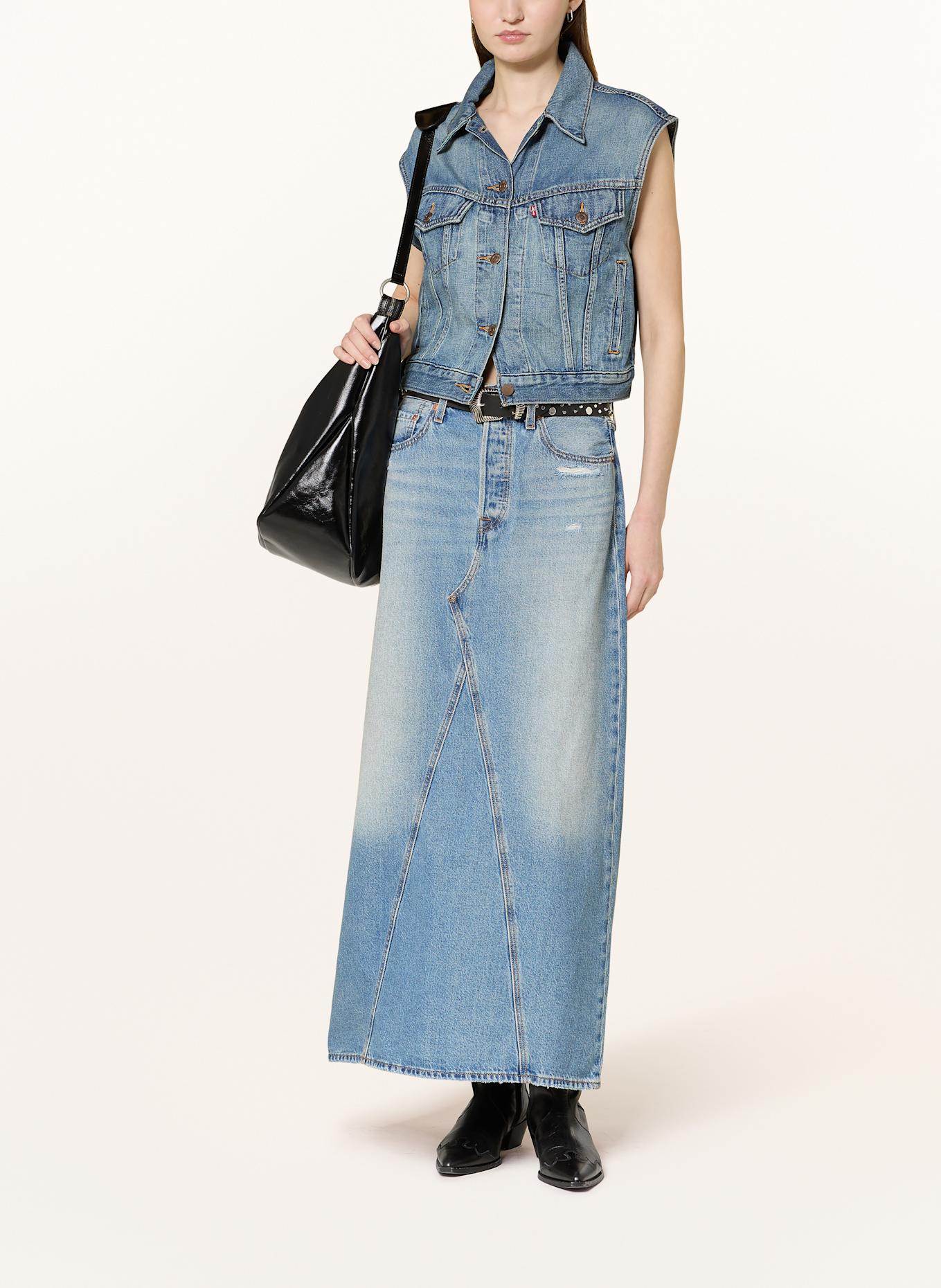 Levi's® SHRUNKEN 90S denim vest: BLUE