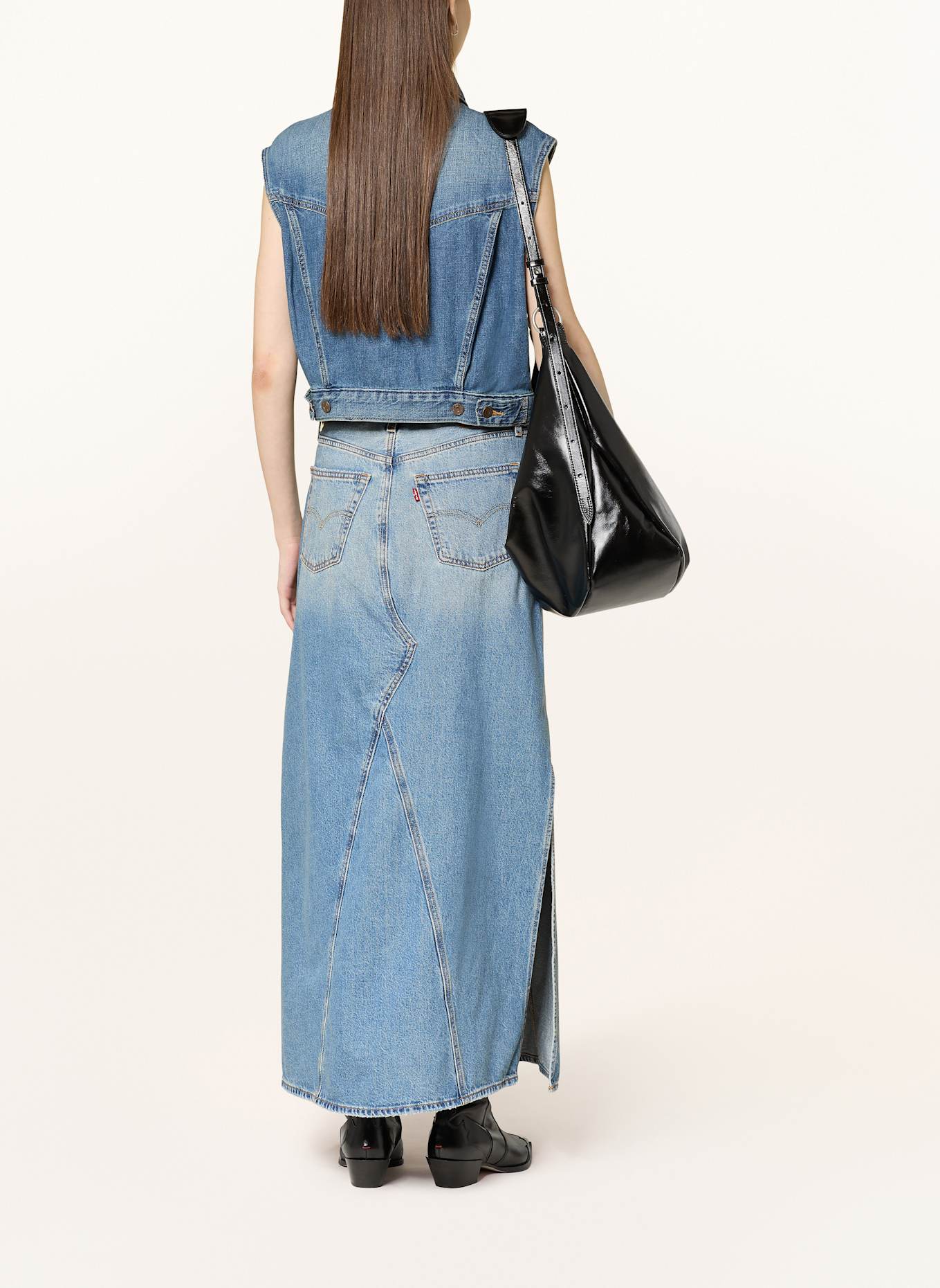 Levi's® SHRUNKEN 90S denim vest: BLUE