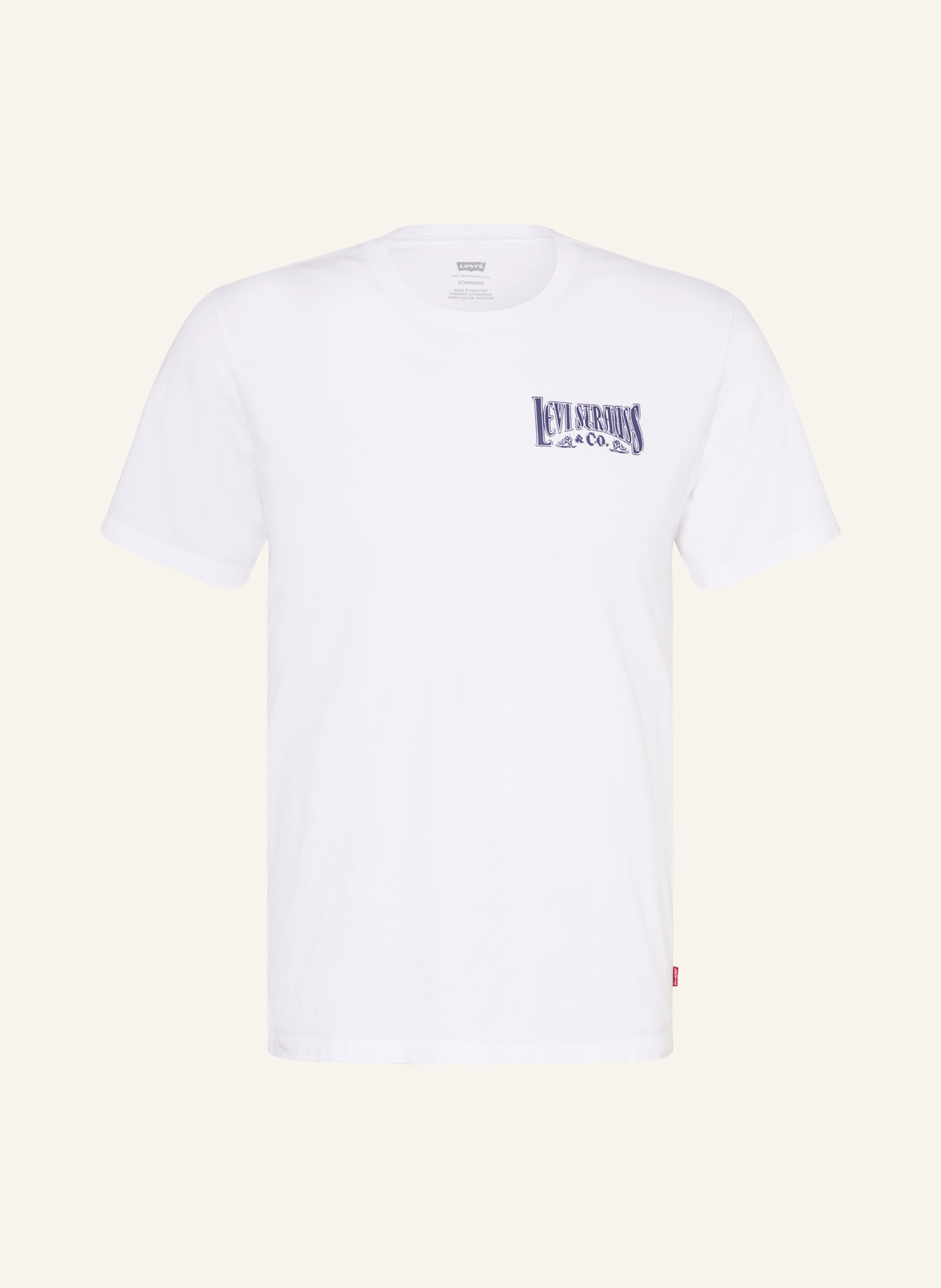 Levi's® T-shirt: WHITE